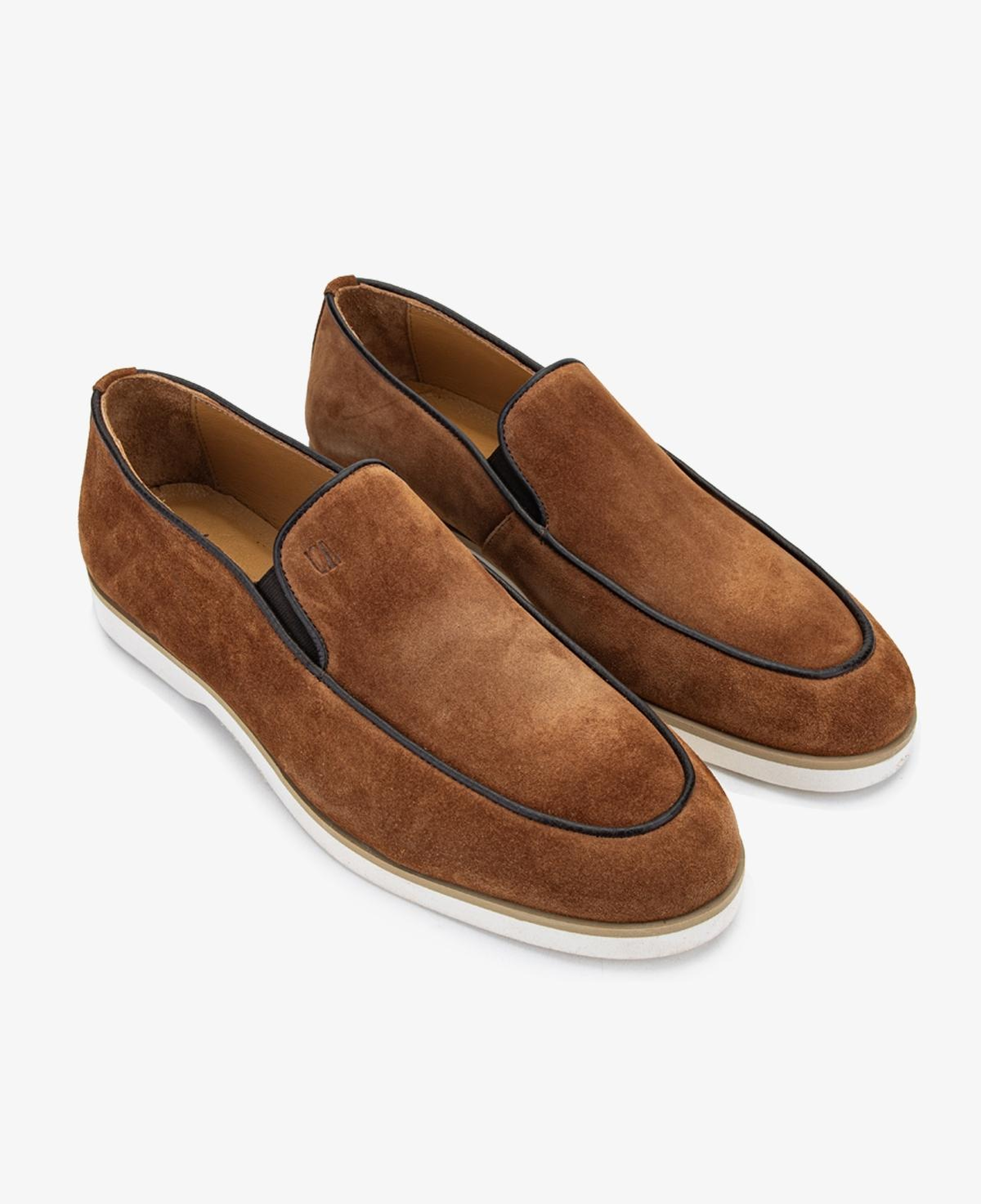 Valmenti Erkek Hakiki Deri Tarçın Loafer Ayakkabı