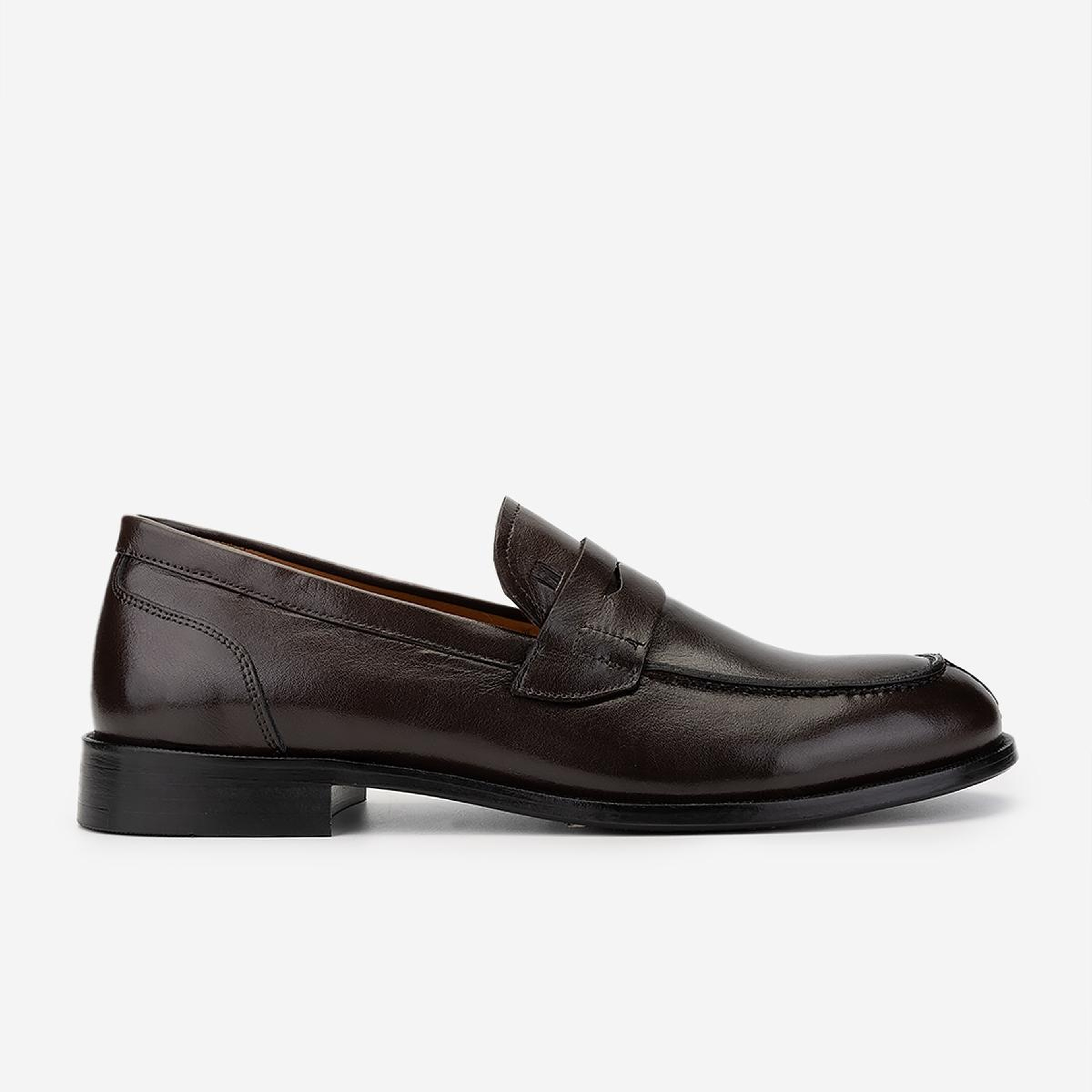 Valmenti Erkek Hakiki Deri Fındık Loafer Ayakkabı