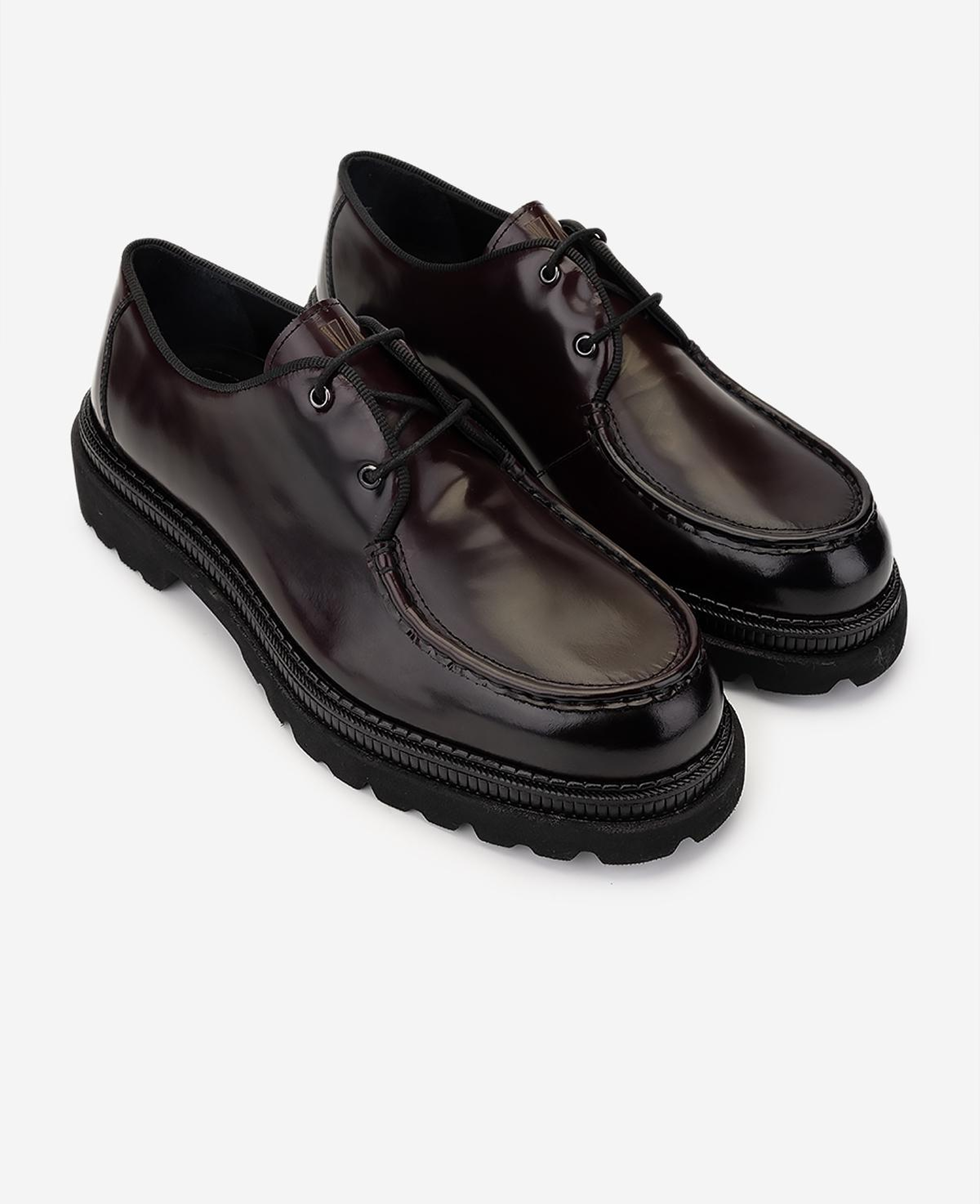 Valmenti Erkek Hakiki Deri Bordo Casual Ayakkabı
