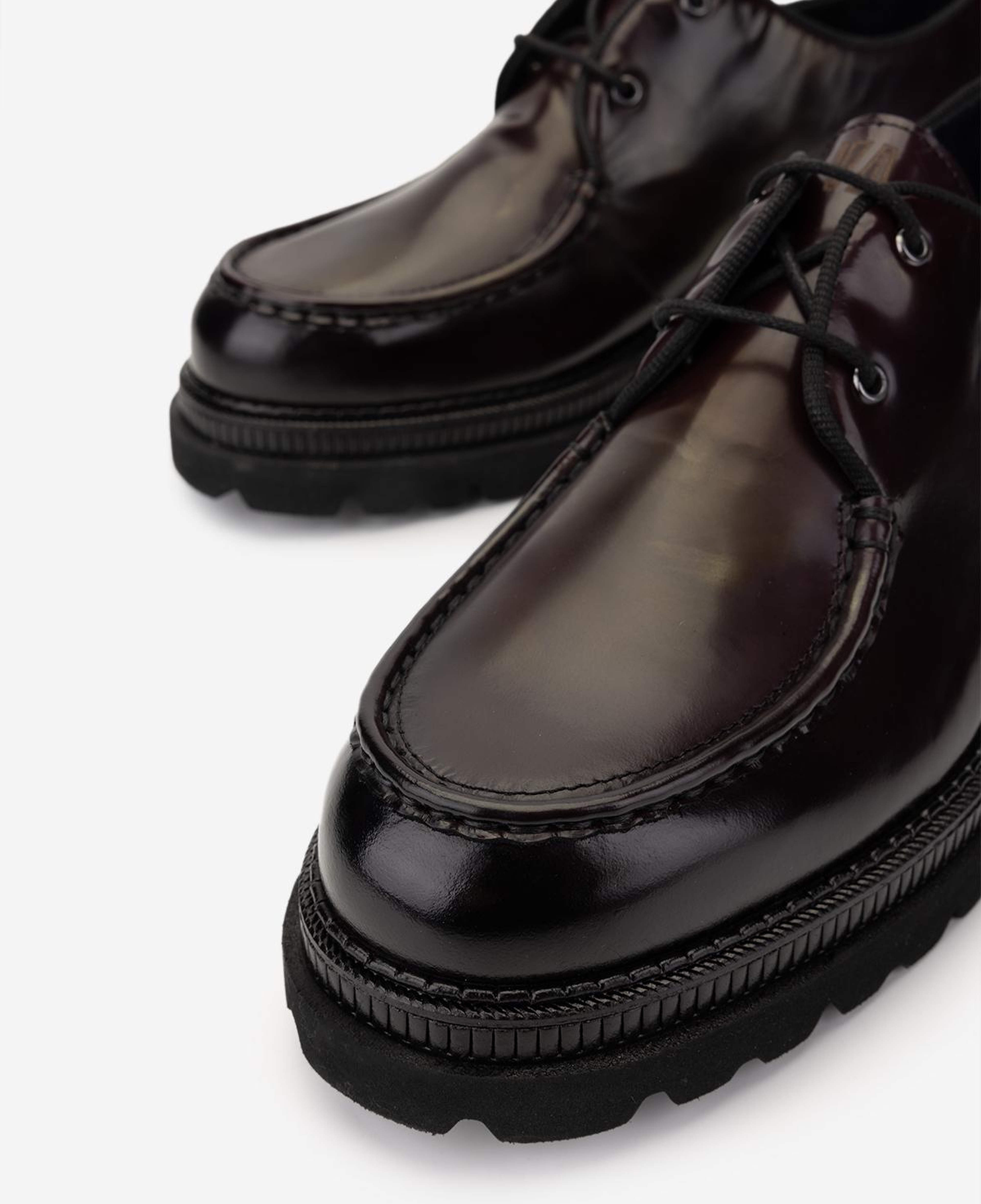 Valmenti Erkek Hakiki Deri Bordo Casual Ayakkabı