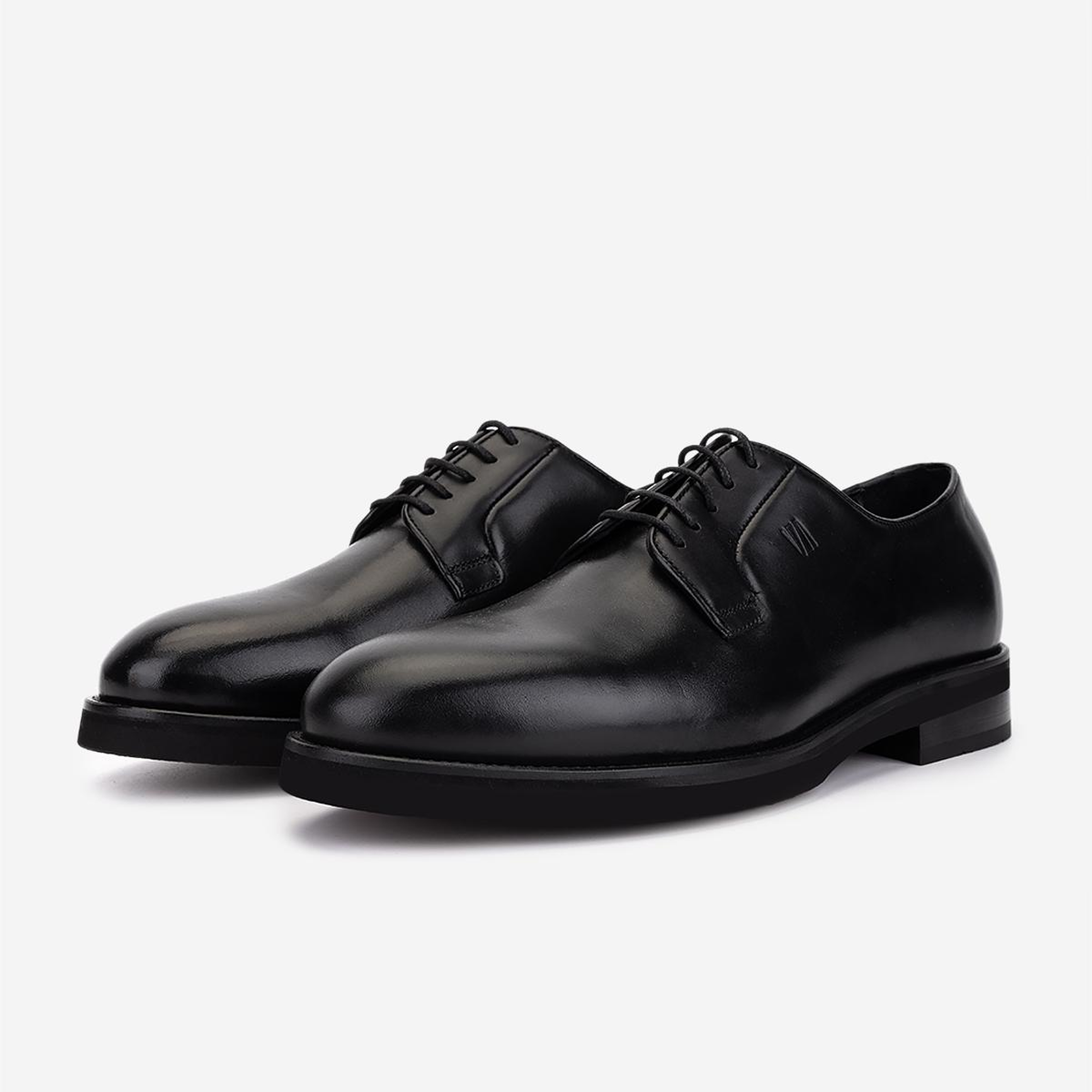 Valmenti Erkek Hakiki Deri Siyah Klasik Ayakkabı