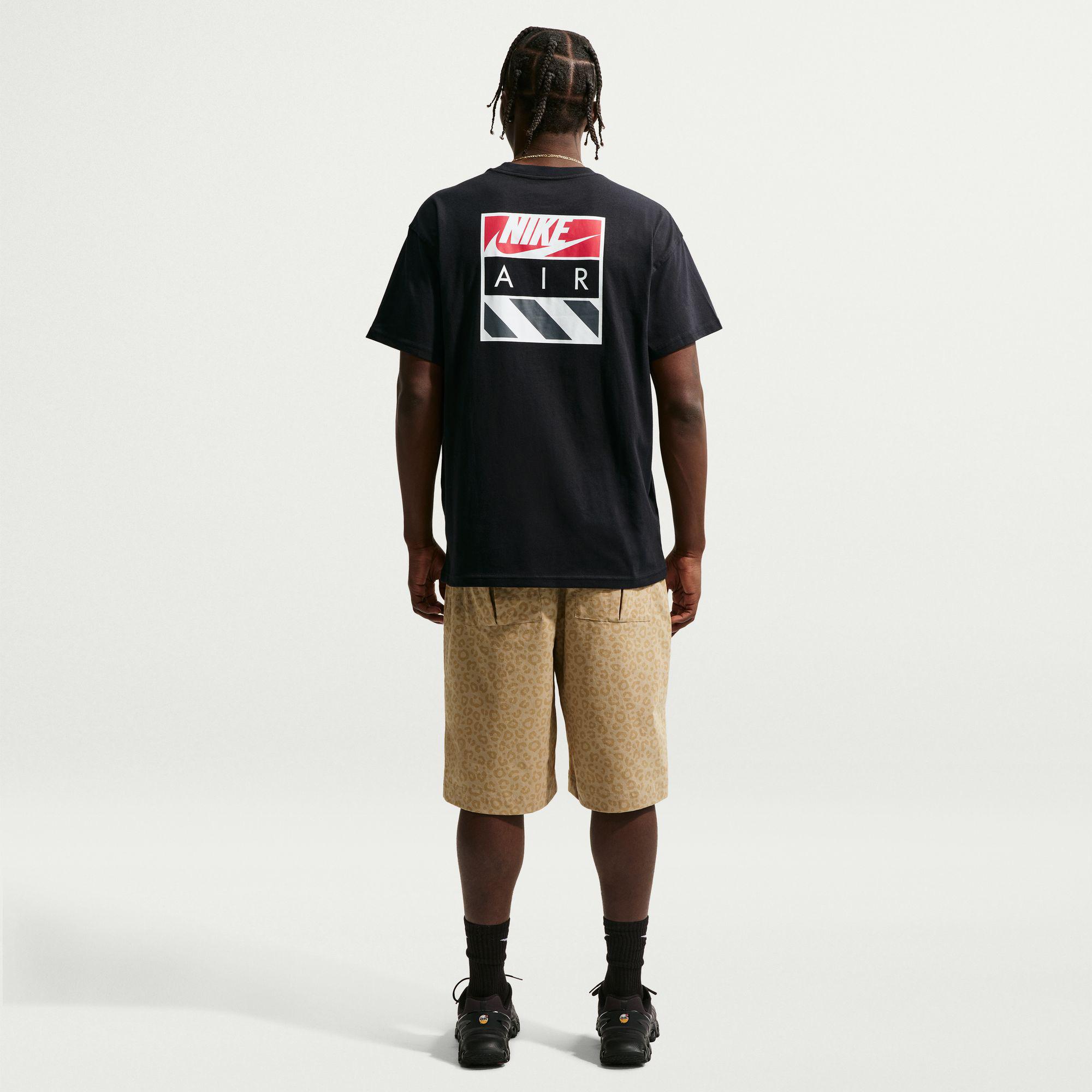 Nike Sportswear Air Box Erkek Siyah T-Shirt