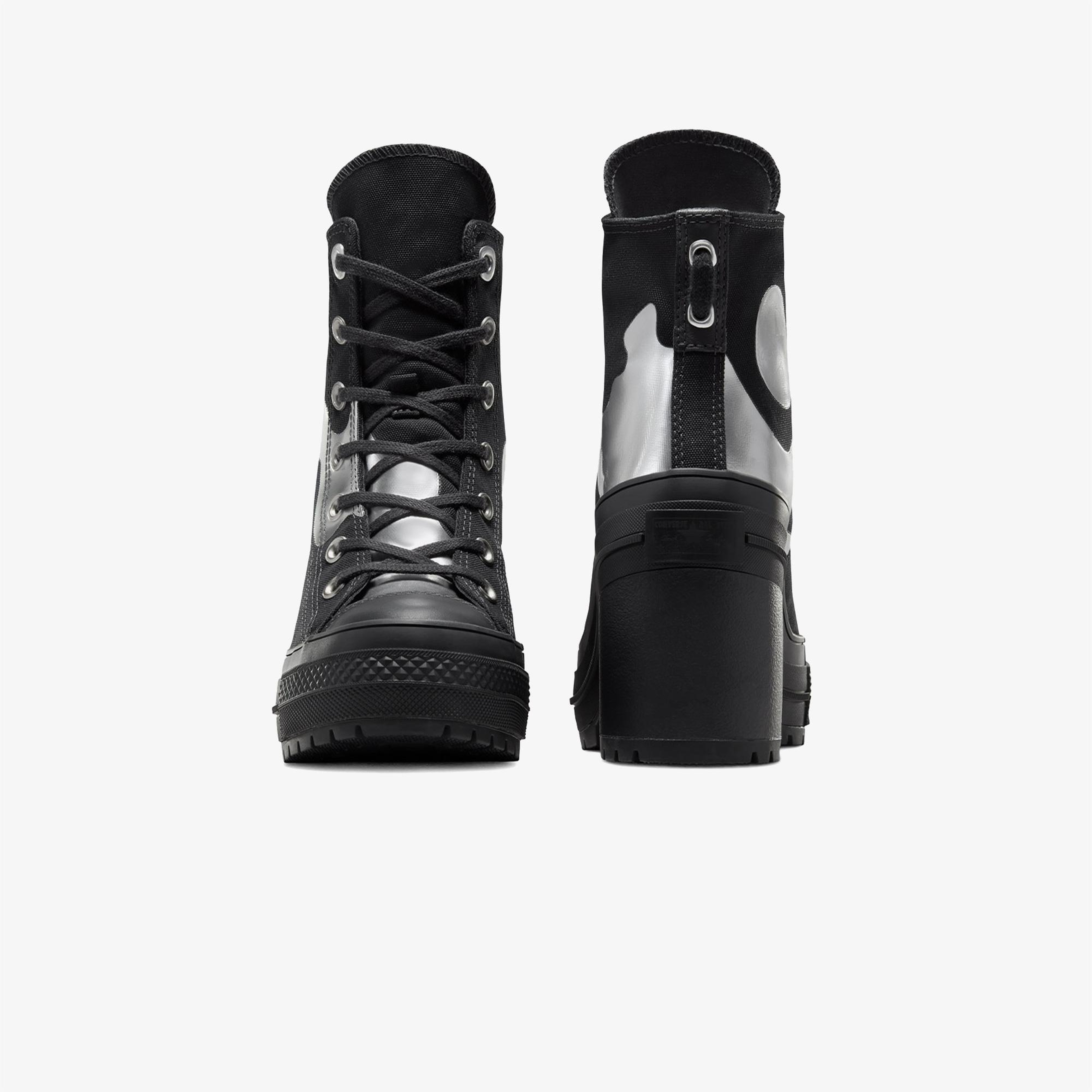 Converse Chuck 70 De Luxe Heel Kadın Siyah Platform Sneaker