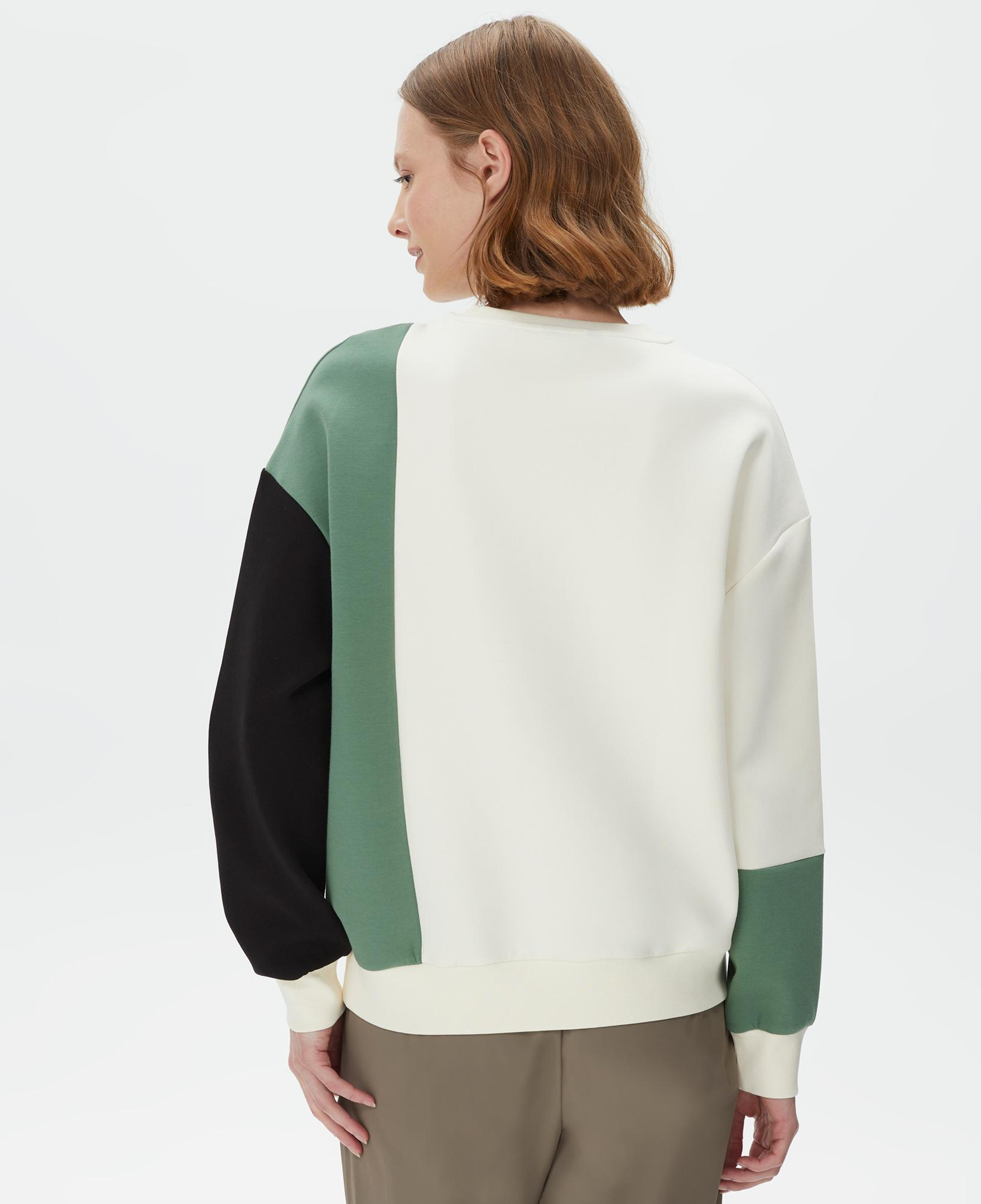Nautica Kadın Yeşil Relaxed Fit Sweatshirt