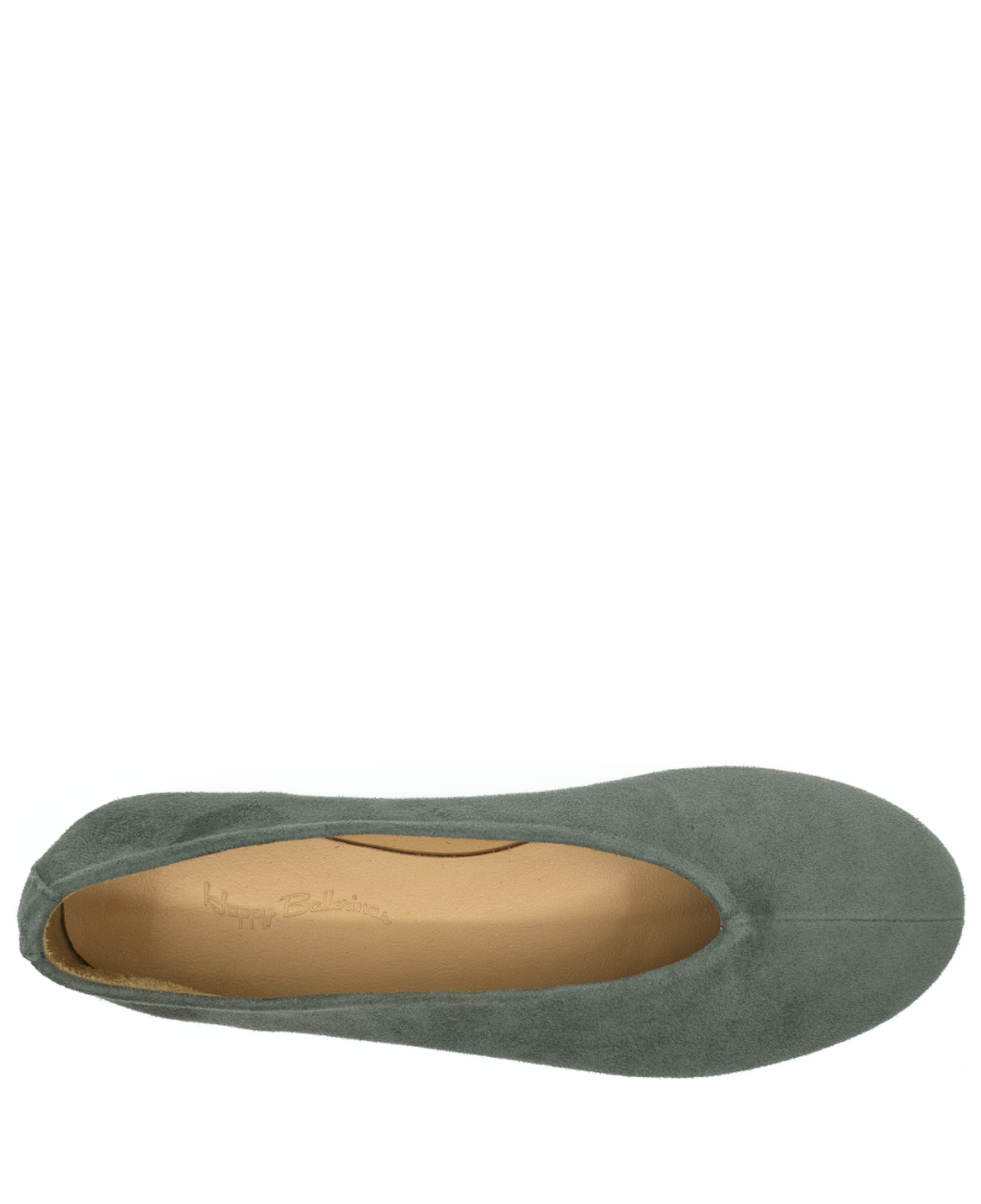 Ginevra - Yeşil Süet Barefoot Babet