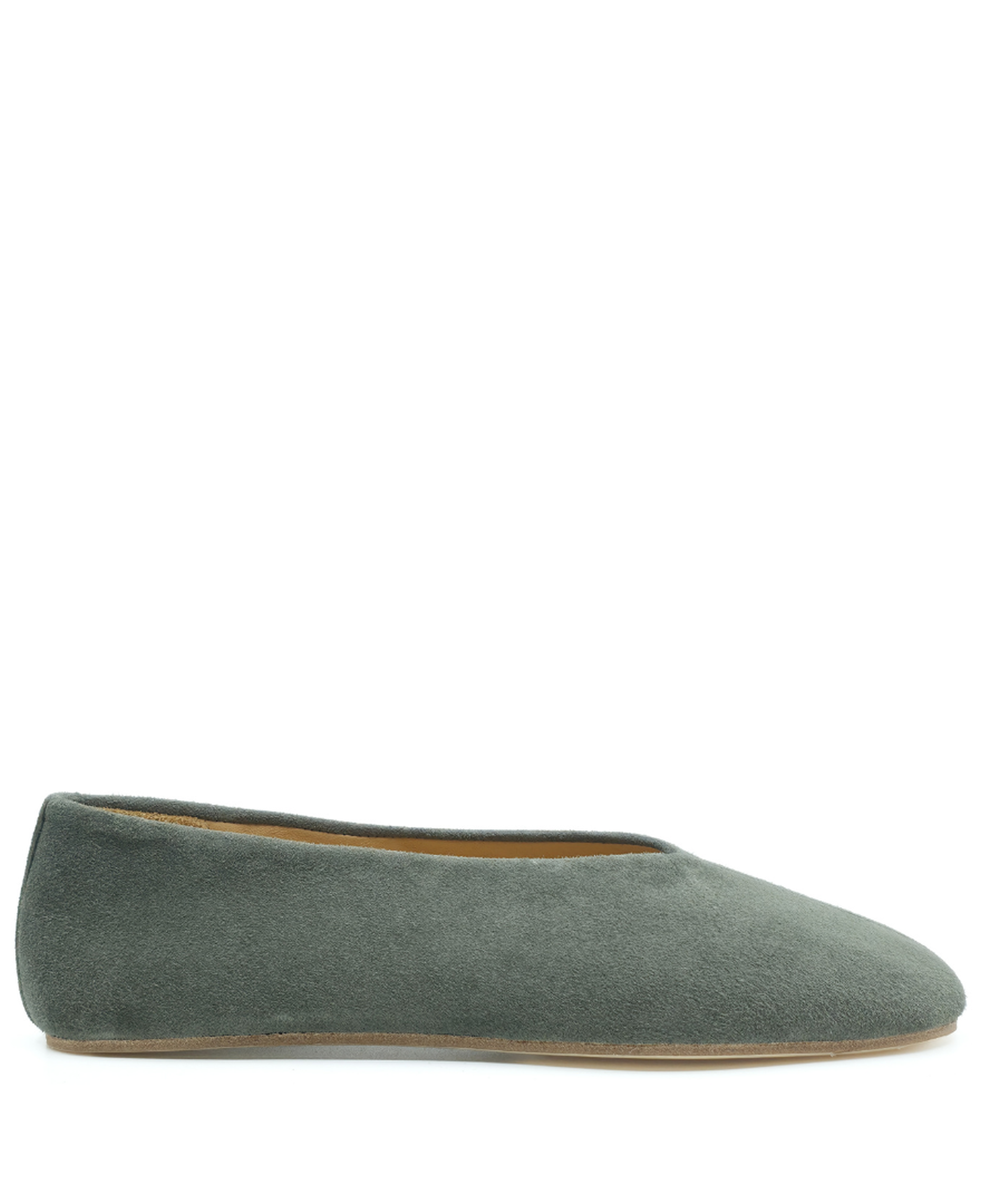 Ginevra - Yeşil Süet Barefoot Babet