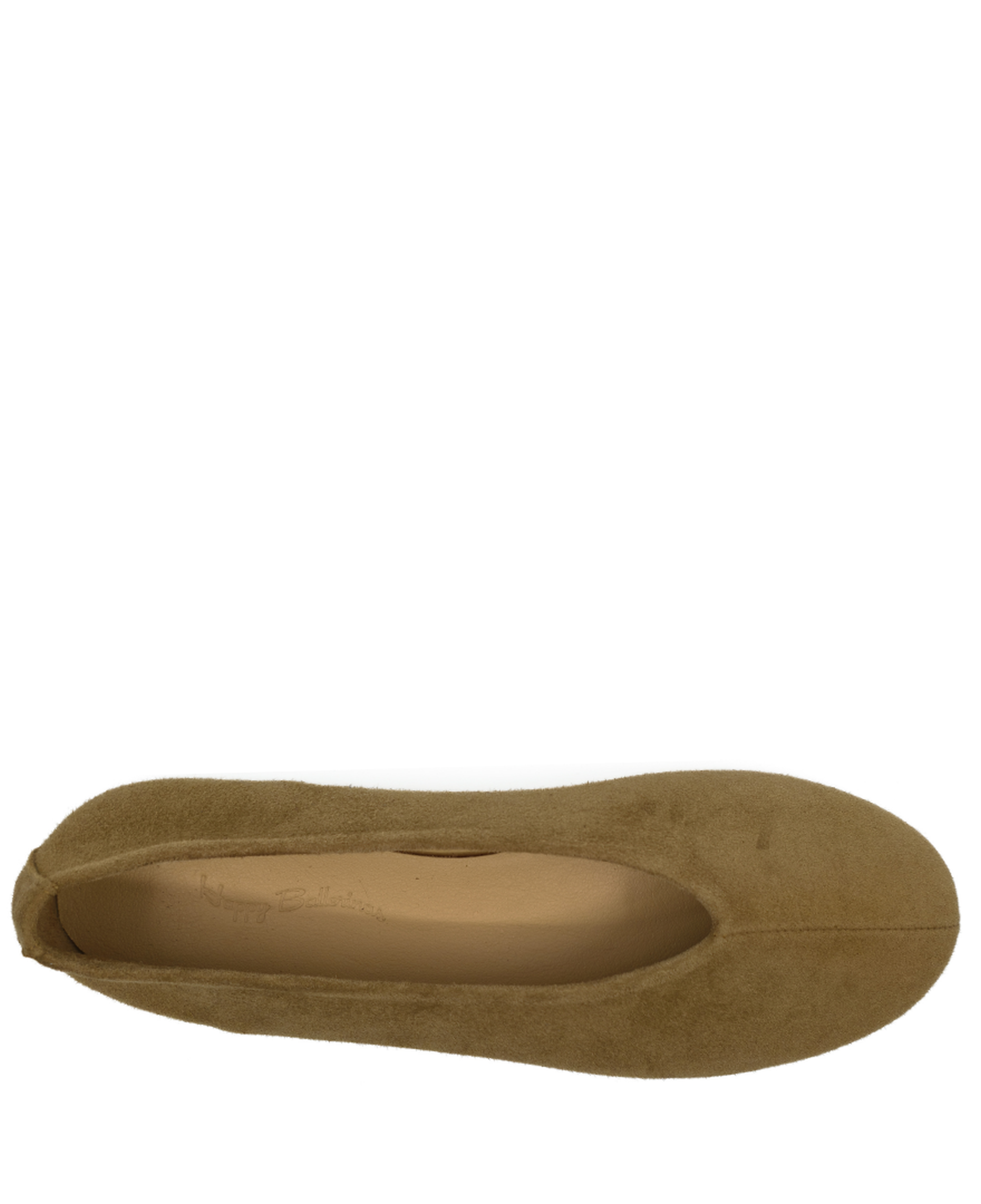 Ginevra - Tütün Rengi Süet Barefoot Babet