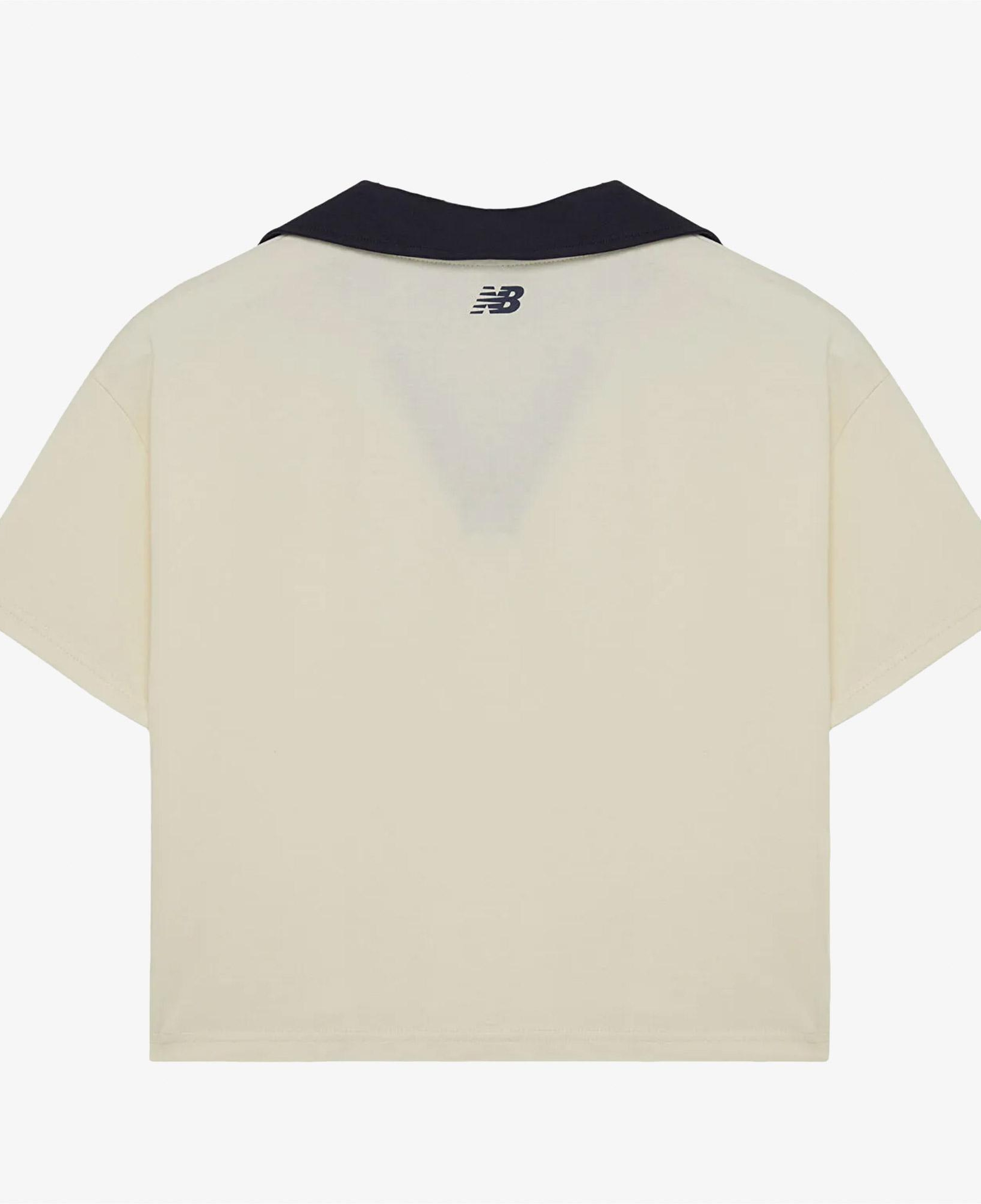 New Balance WNT1610 Lifestyle Kadın Krem T-Shirt