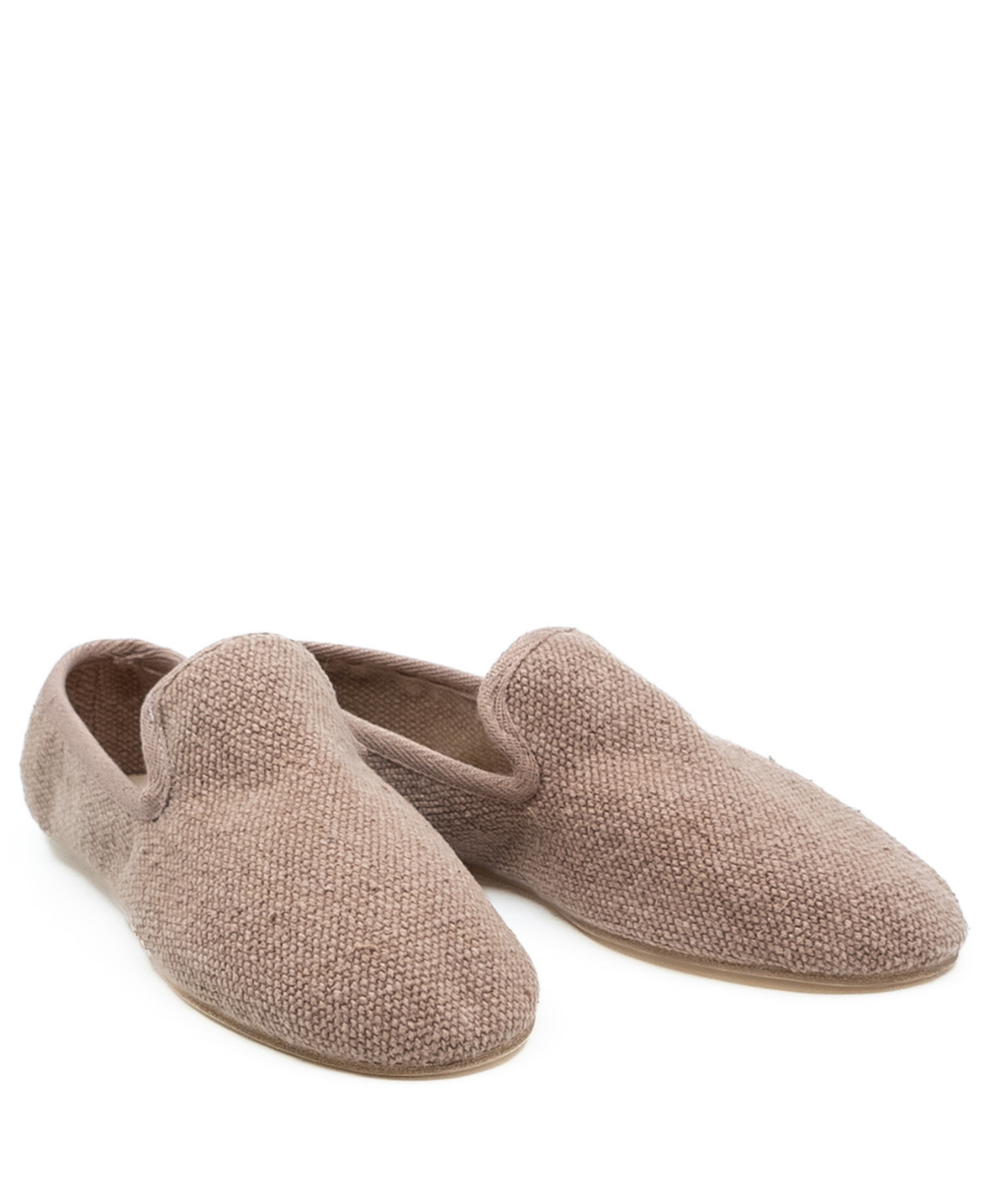 Barbara - Gul Kurusu Koton Kumaş Barefoot Loafer
