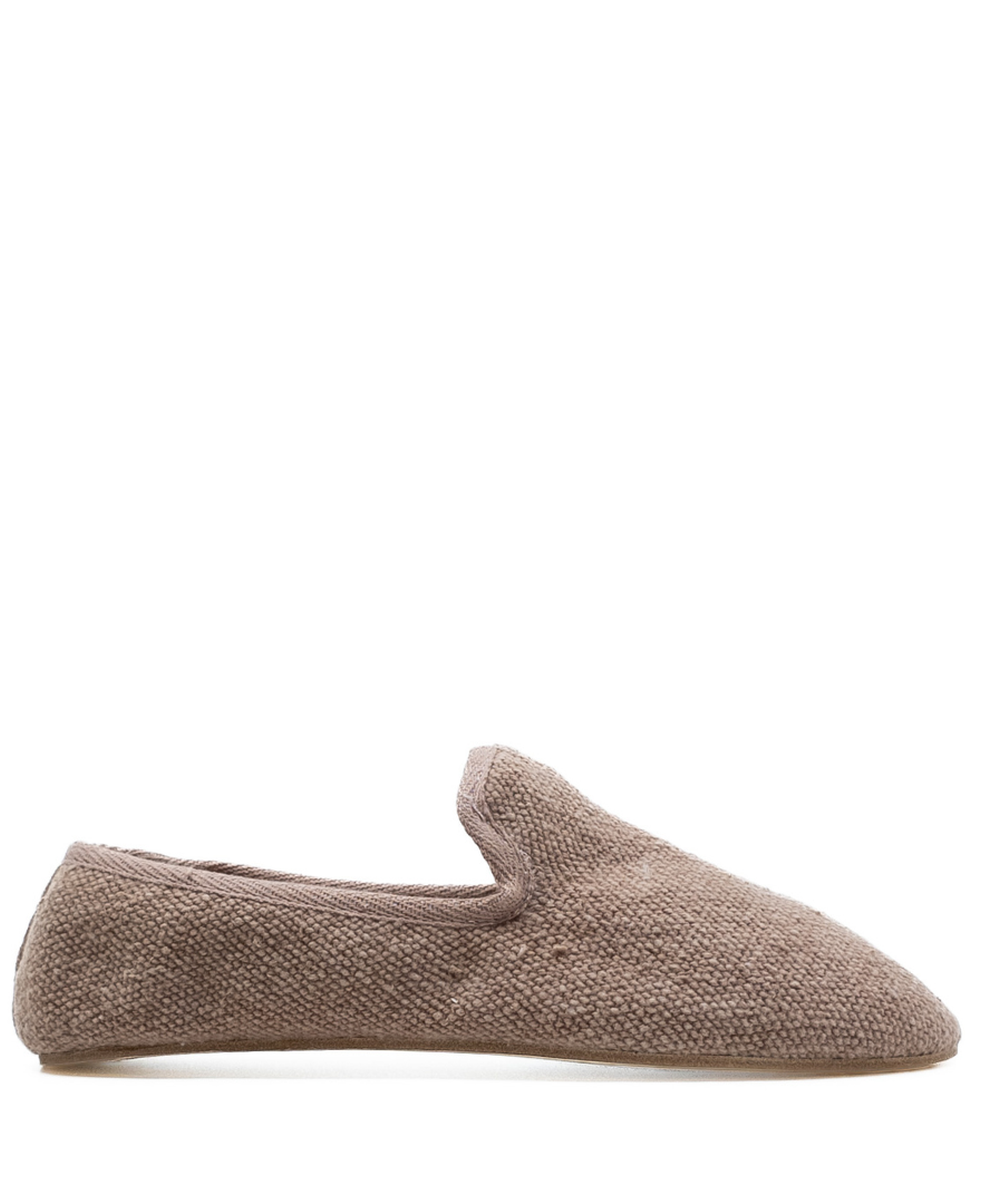 Barbara - Gul Kurusu Koton Kumaş Barefoot Loafer