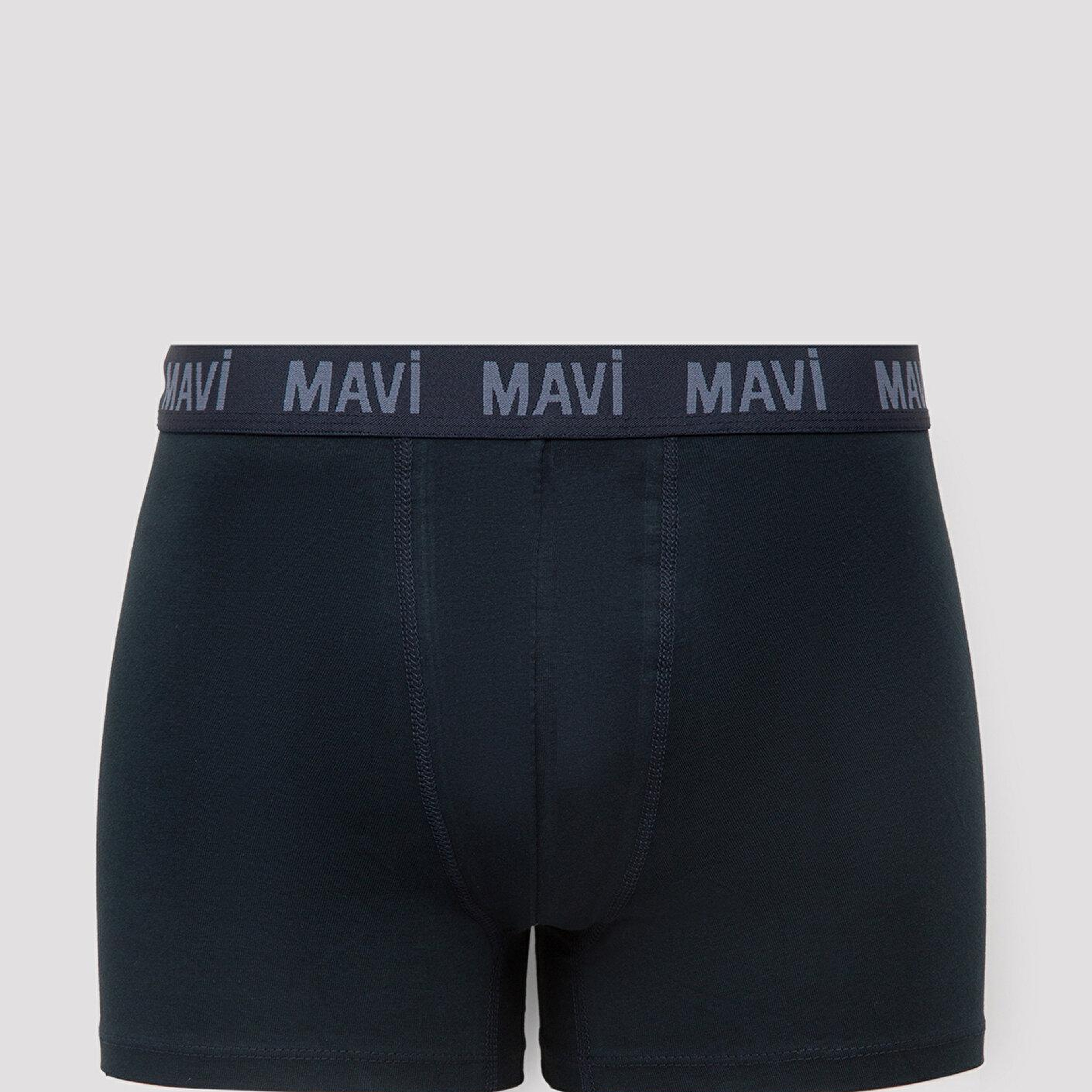 Mavi 3lü Basic Boxer 0912220-900
