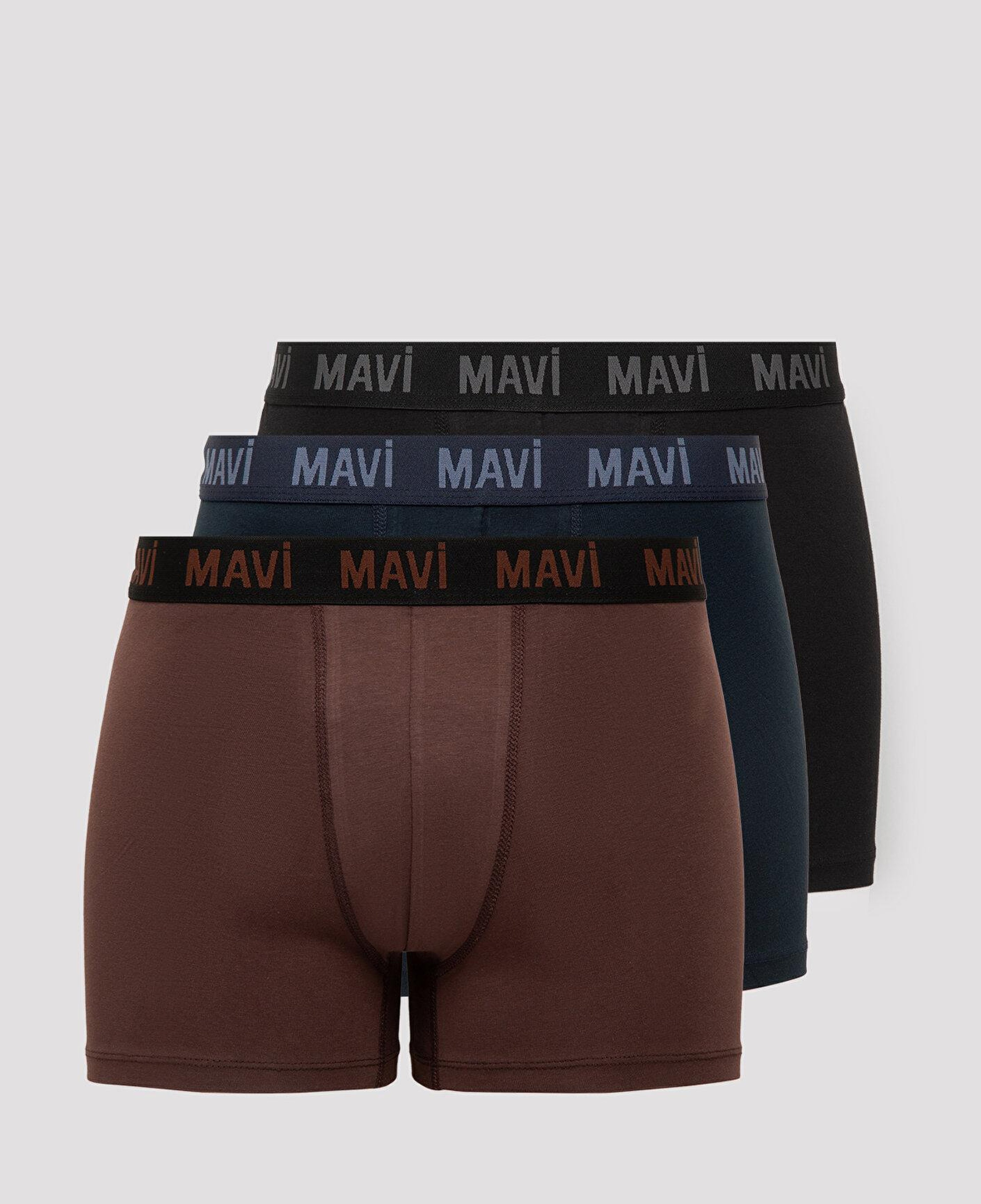 Mavi 3lü Basic Boxer 0912220-900