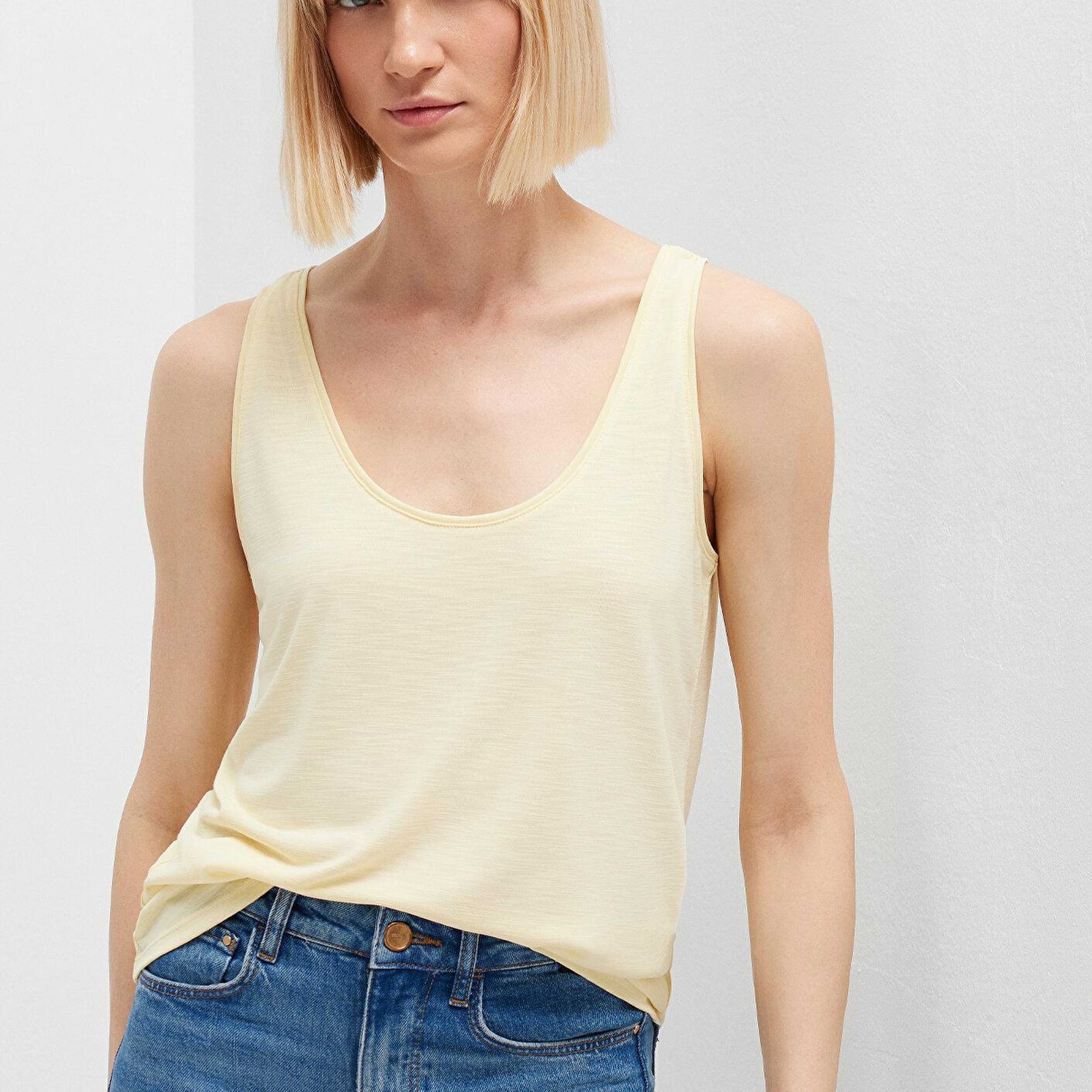 Mavi Bej Atlet Slim Fit / Dar Kesim 1613216-84571