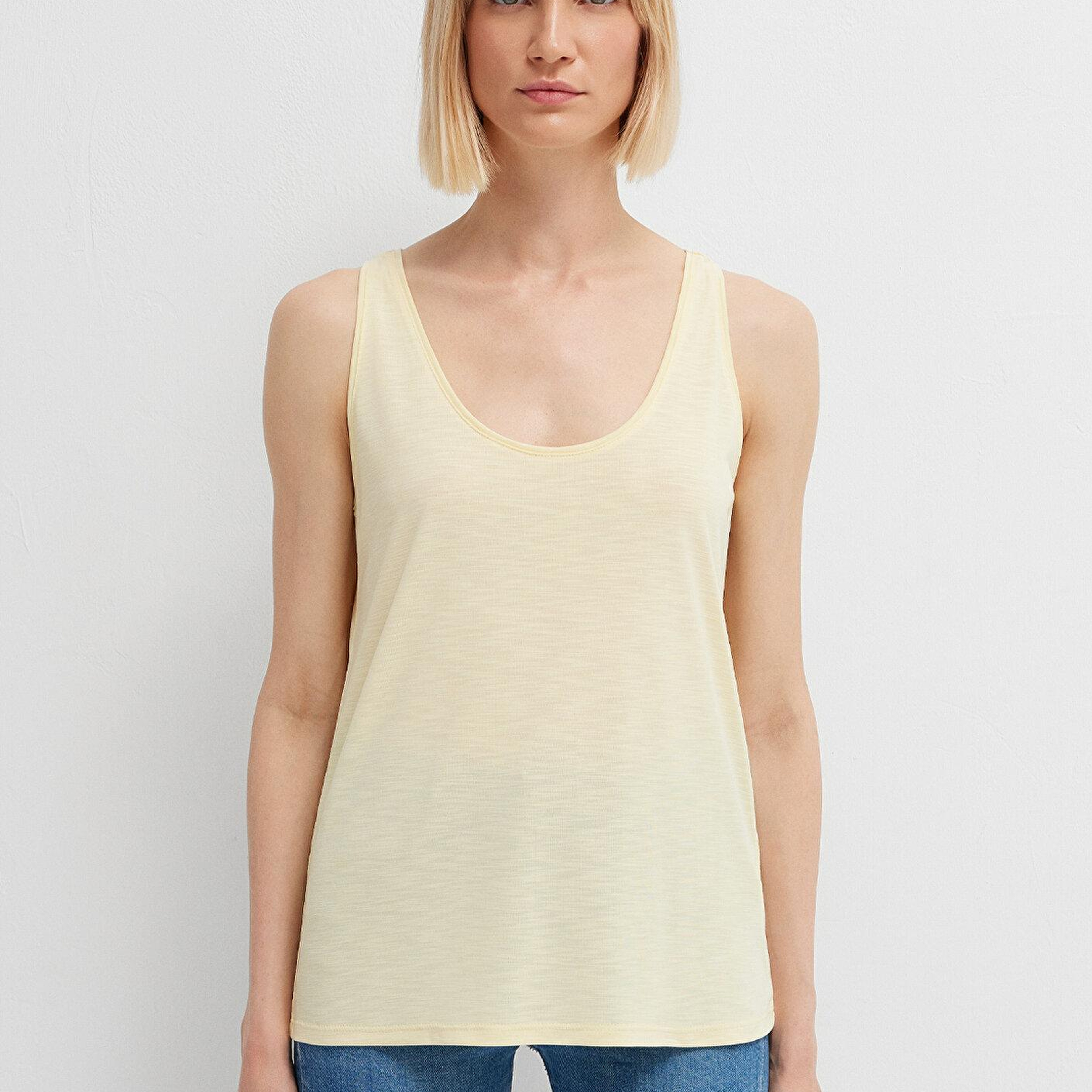 Mavi Bej Atlet Slim Fit / Dar Kesim 1613216-84571