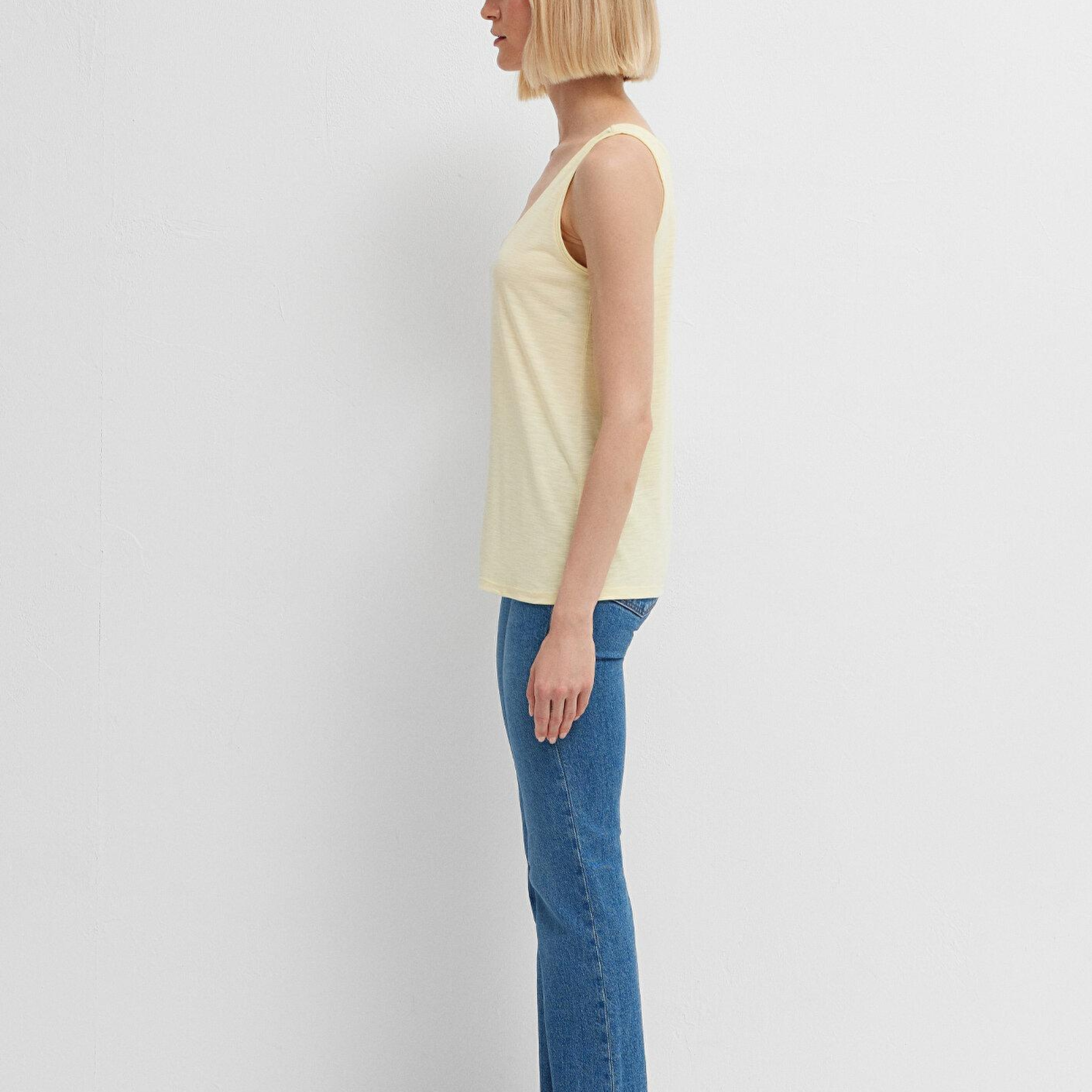 Mavi Bej Atlet Slim Fit / Dar Kesim 1613216-84571