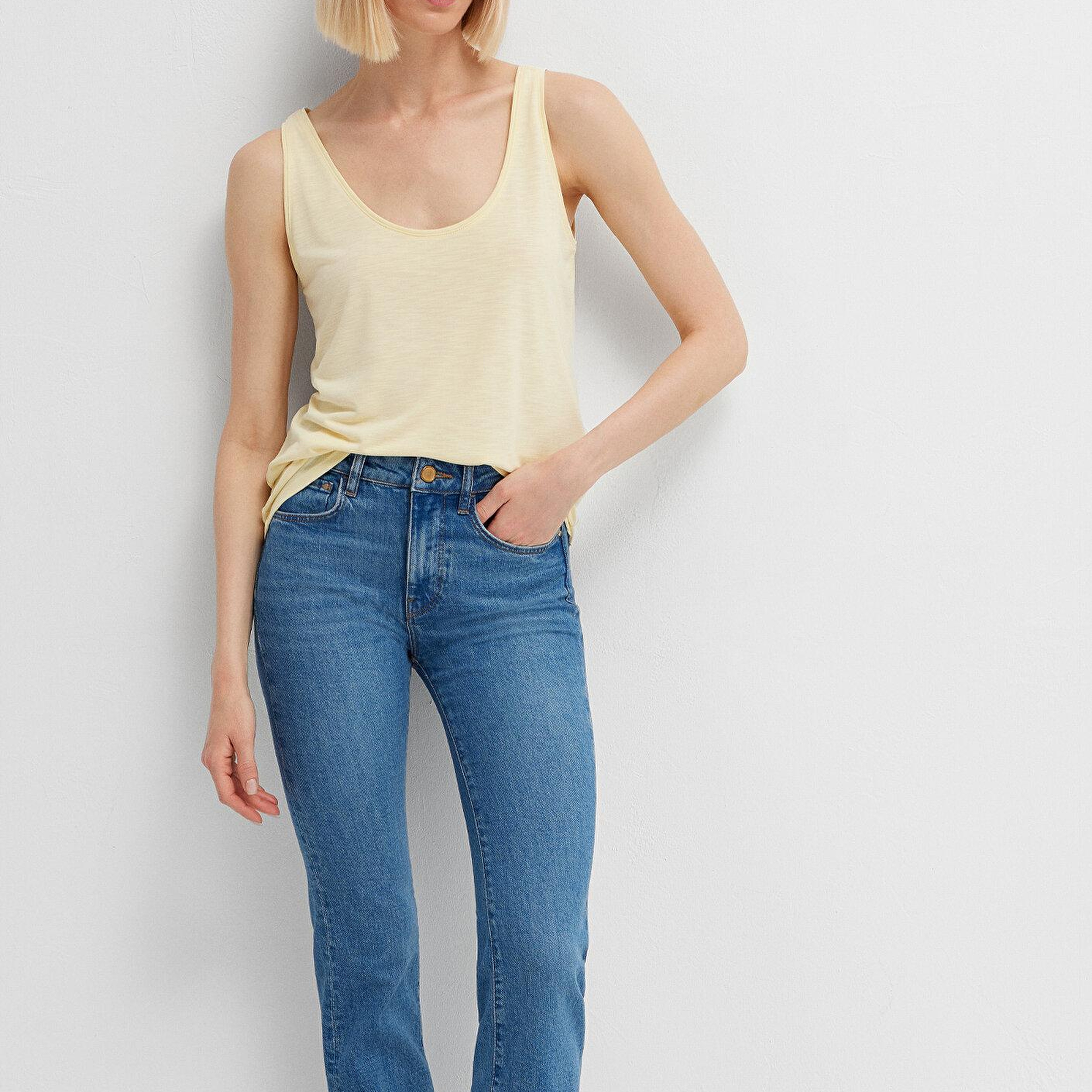 Mavi Bej Atlet Slim Fit / Dar Kesim 1613216-84571