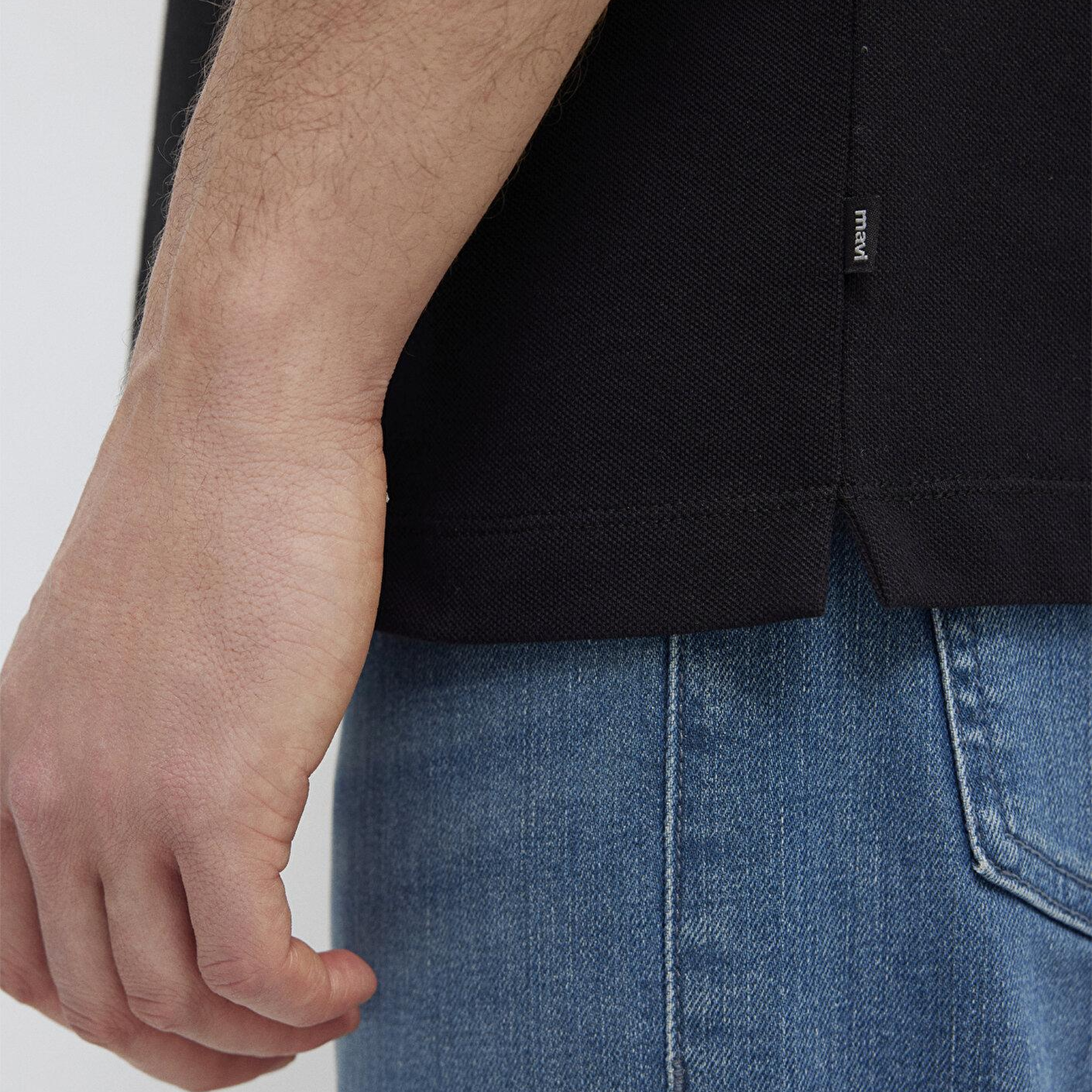 Mavi Siyah Polo Tişört Regular Fit / Normal Kesim 0613465-900