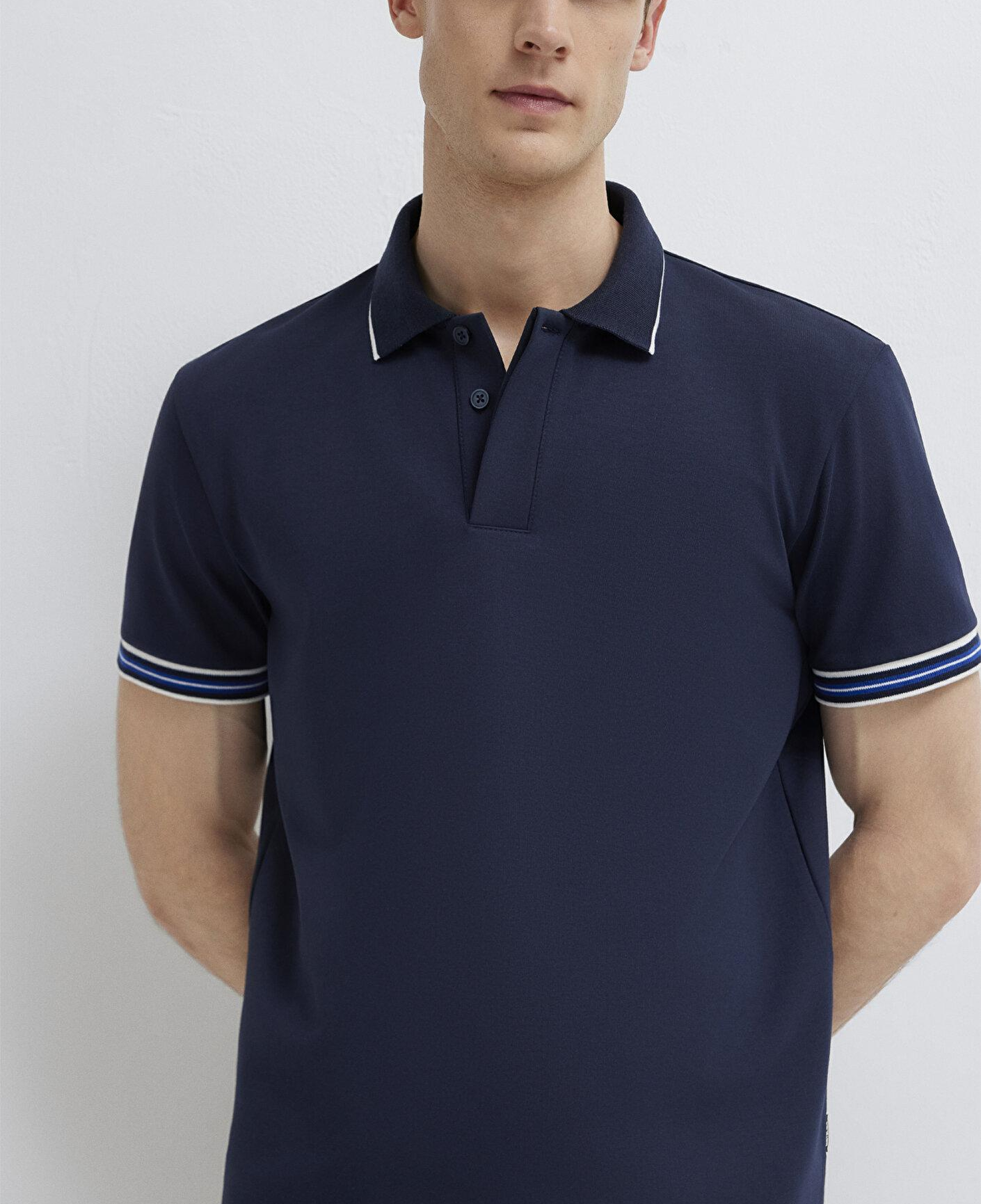 Mavi Mavi Black Lacivert Polo Tişört Regular Fit / Normal Kesim 0613369-70490