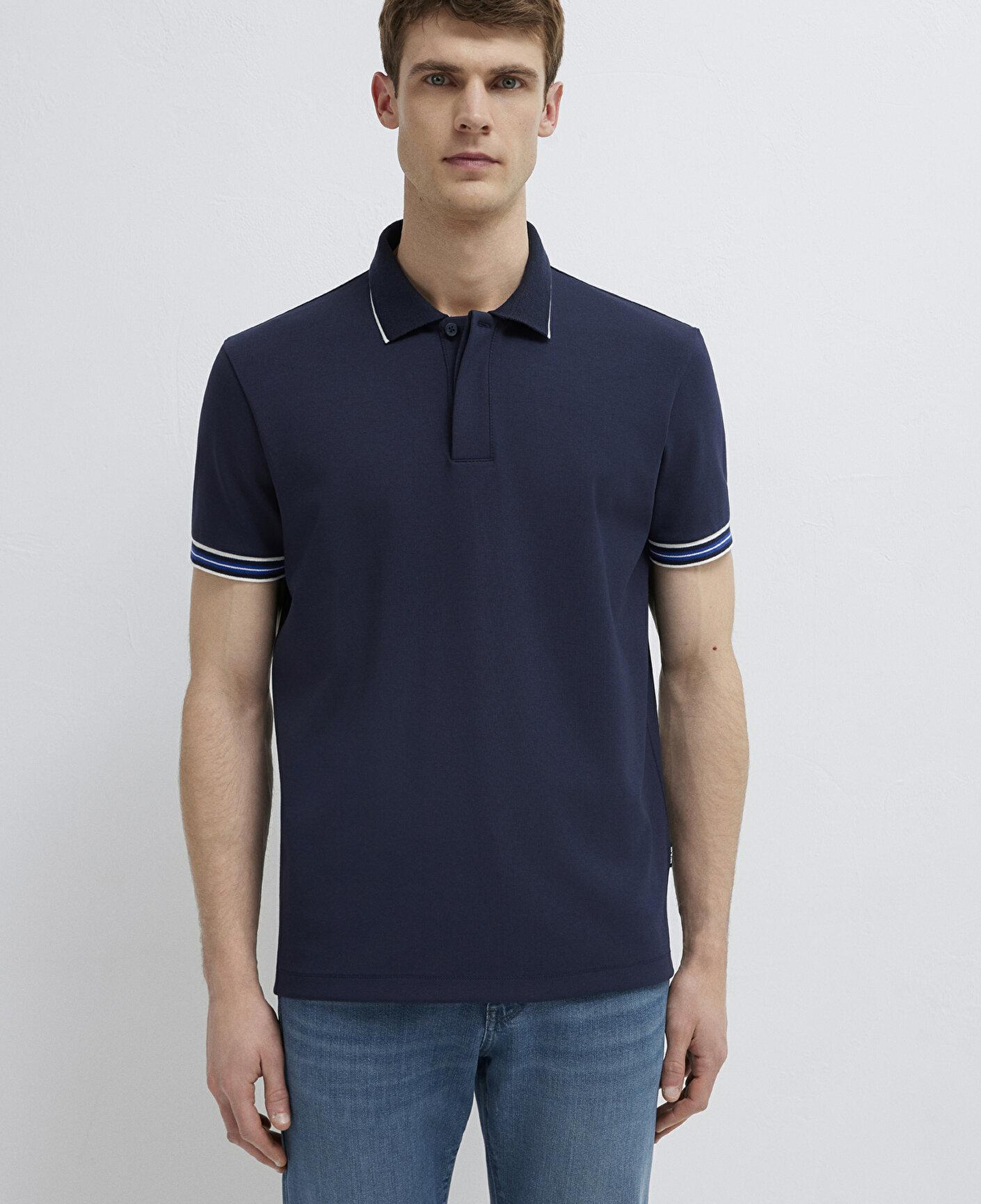 Mavi Mavi Black Lacivert Polo Tişört Regular Fit / Normal Kesim 0613369-70490