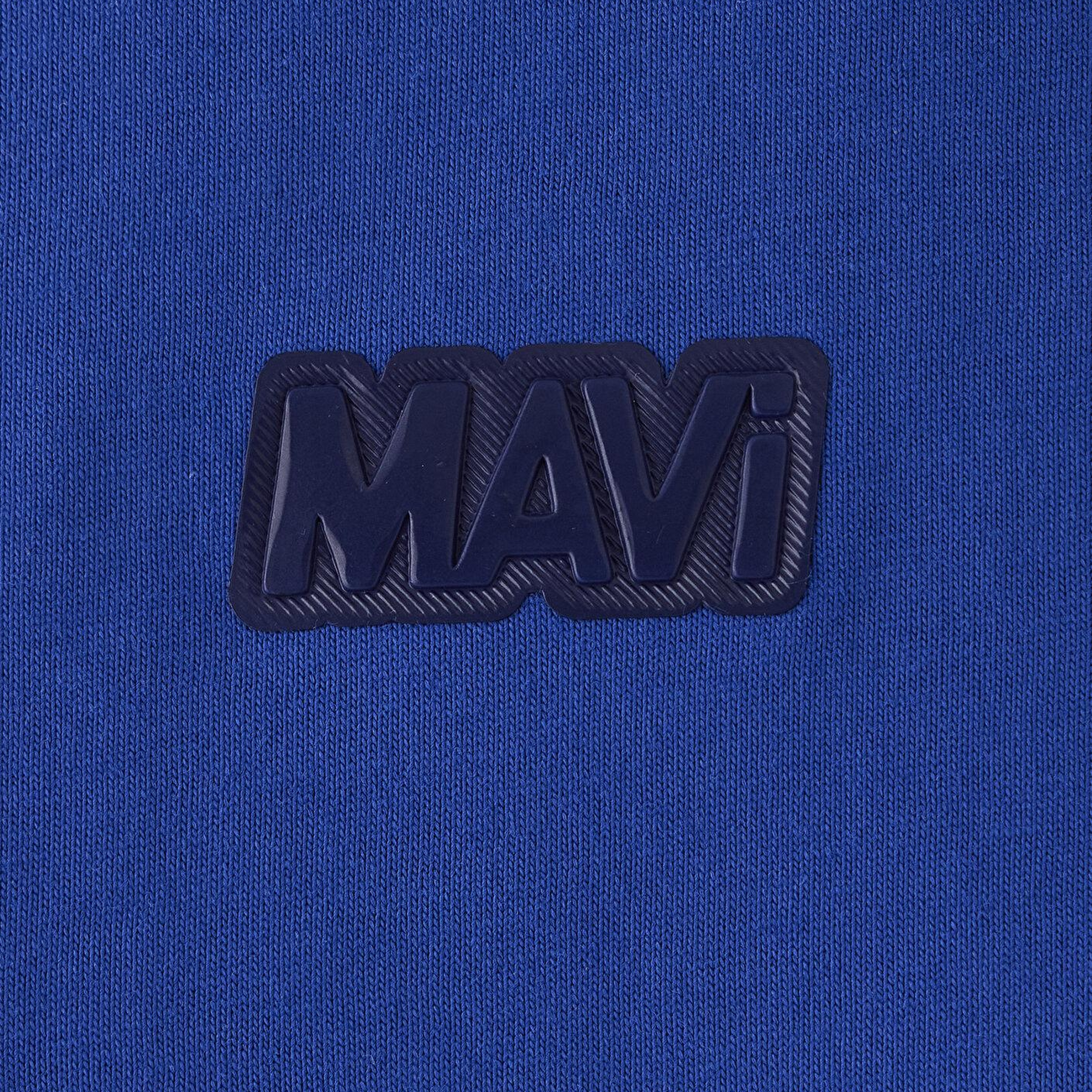 Mavi Mavi Logo Baskılı Mavi Tişört Loose Fit / Bol Rahat Kesim 0613349-70896