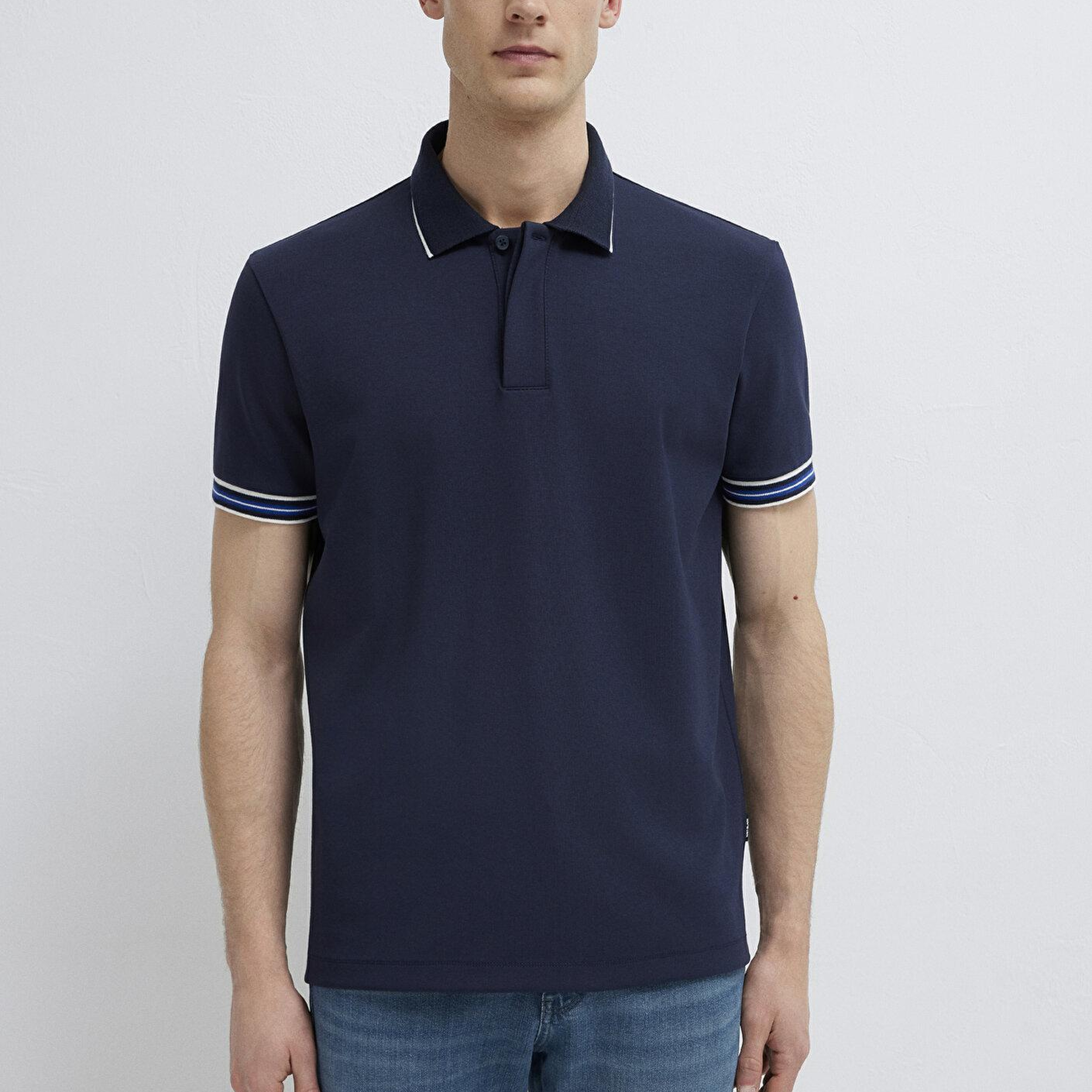 Mavi Mavi Black Lacivert Polo Tişört Regular Fit / Normal Kesim 0613369-70490