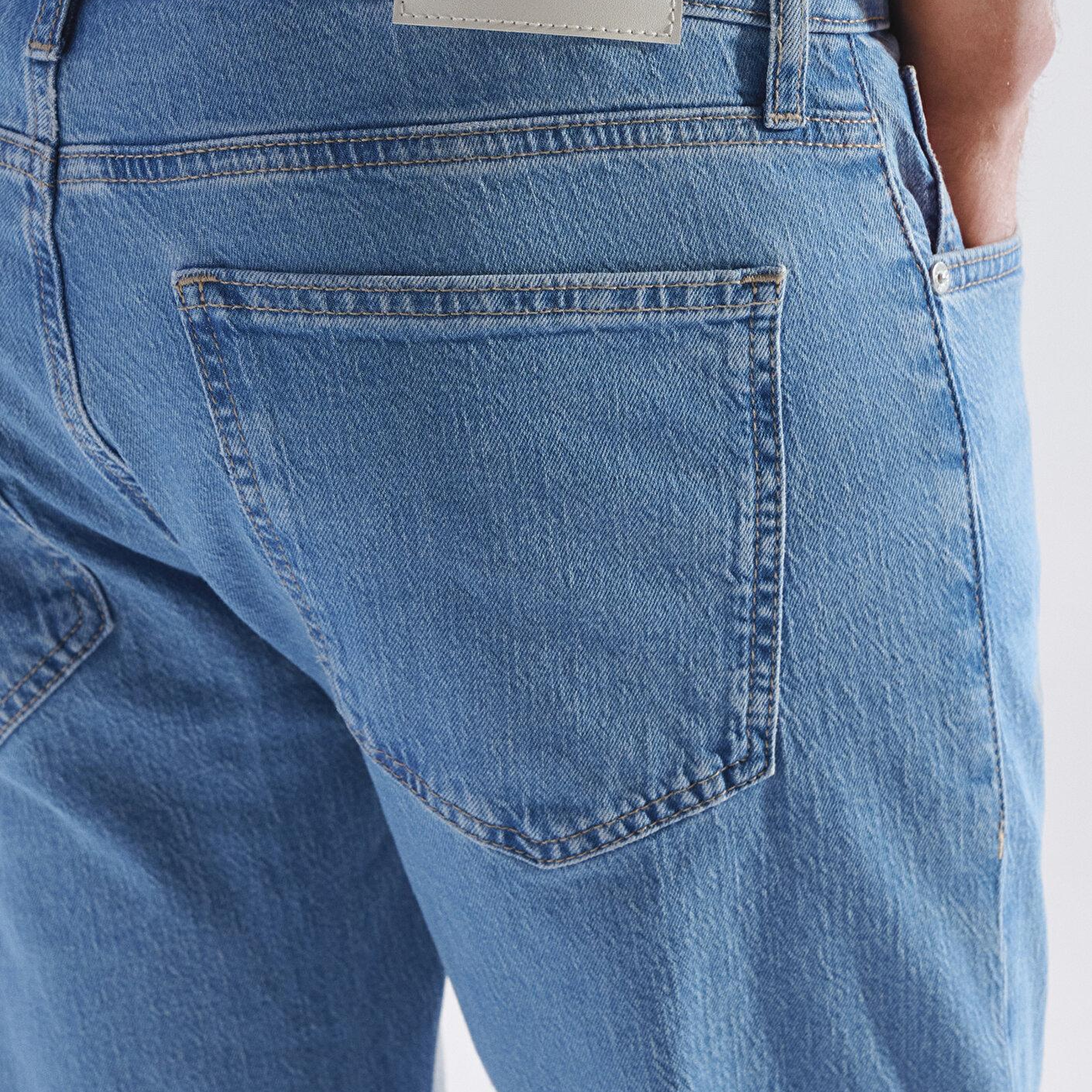 Mavi Marcus Classic Denim Puslu Açık Mavi Jean Pantolon 00351A3274