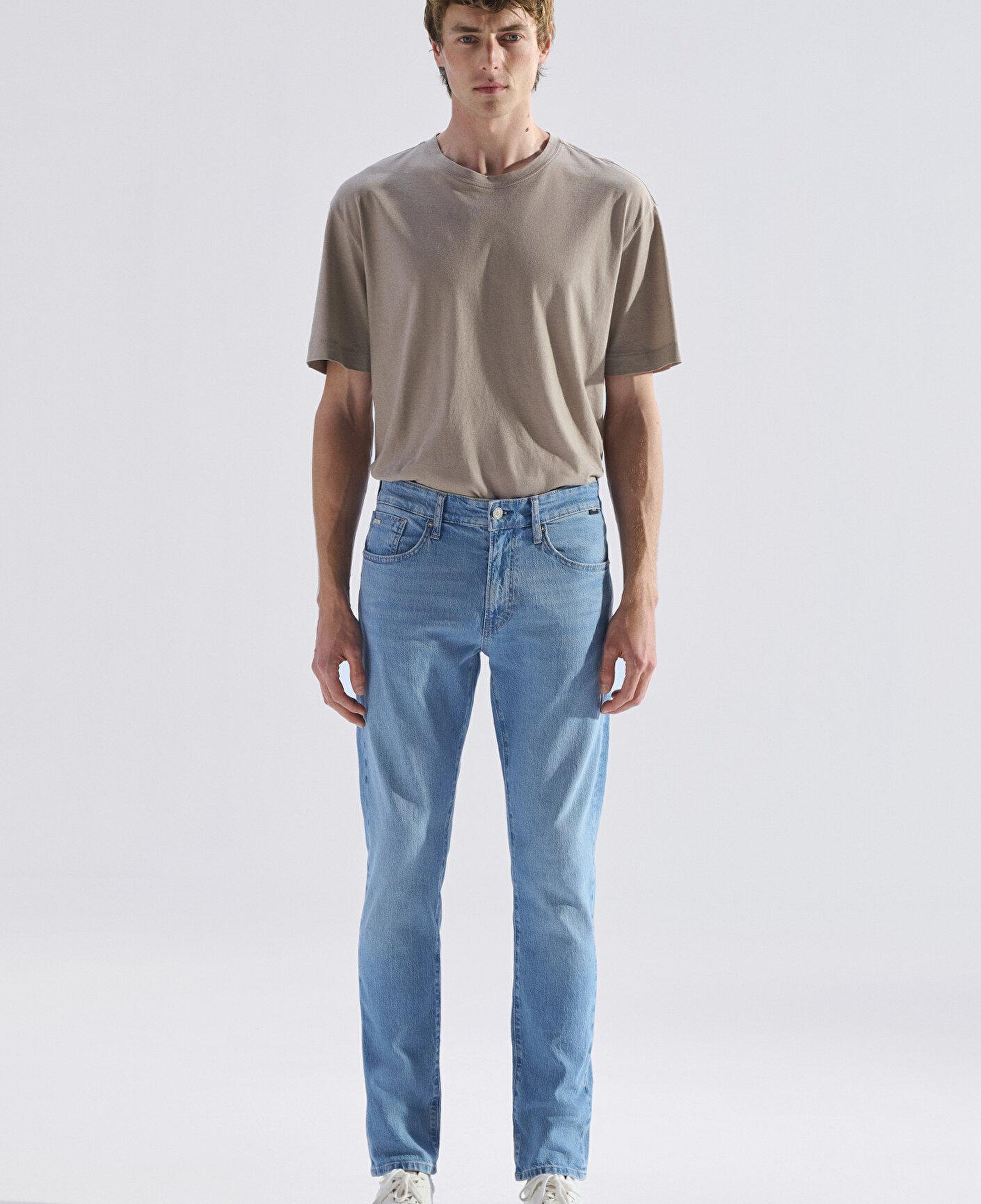 Mavi Marcus Classic Denim Puslu Açık Mavi Jean Pantolon 00351A3274