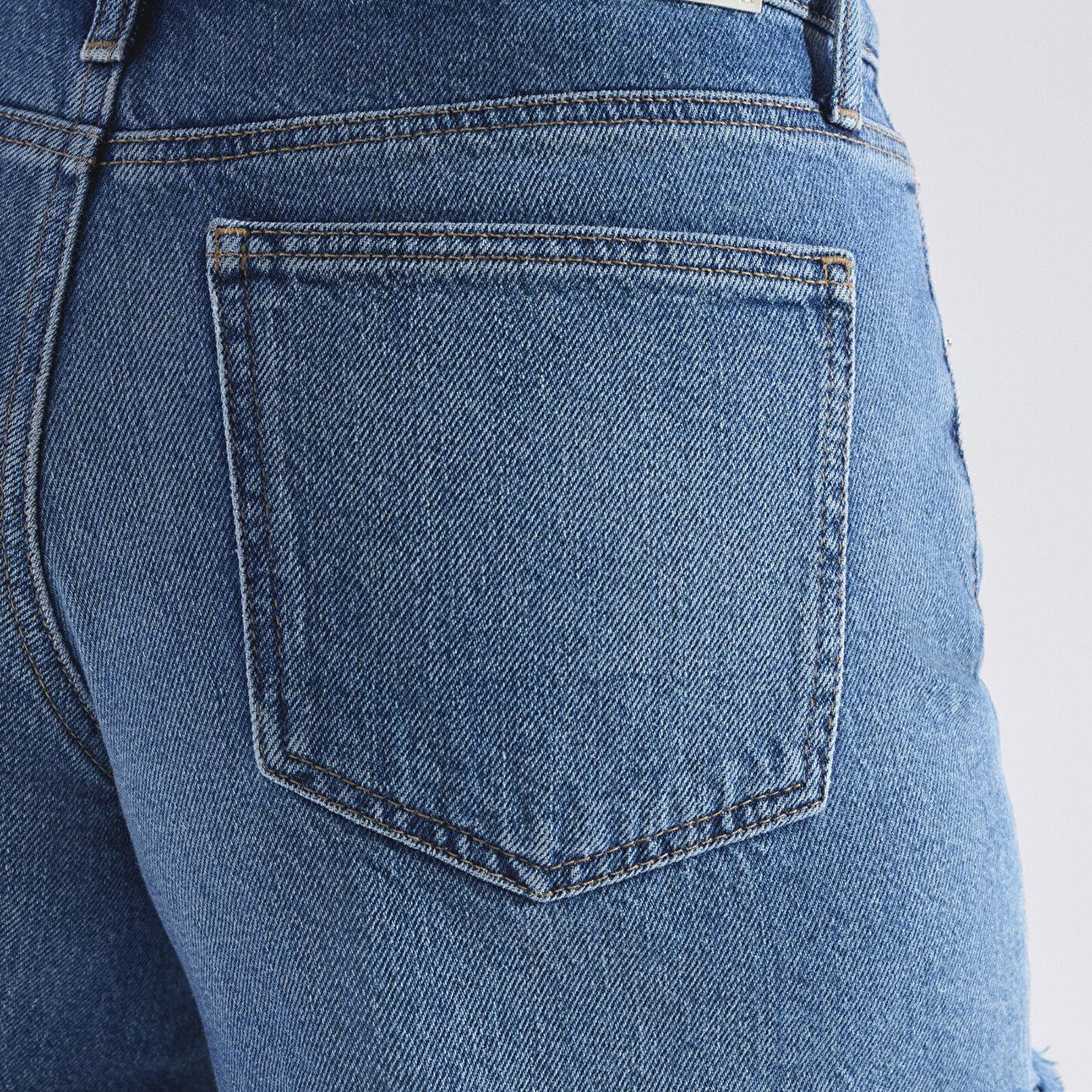 Mavi TAYLOR SHORT Classic Denim Koyu Mavi Jean Şort 1421021-A3194