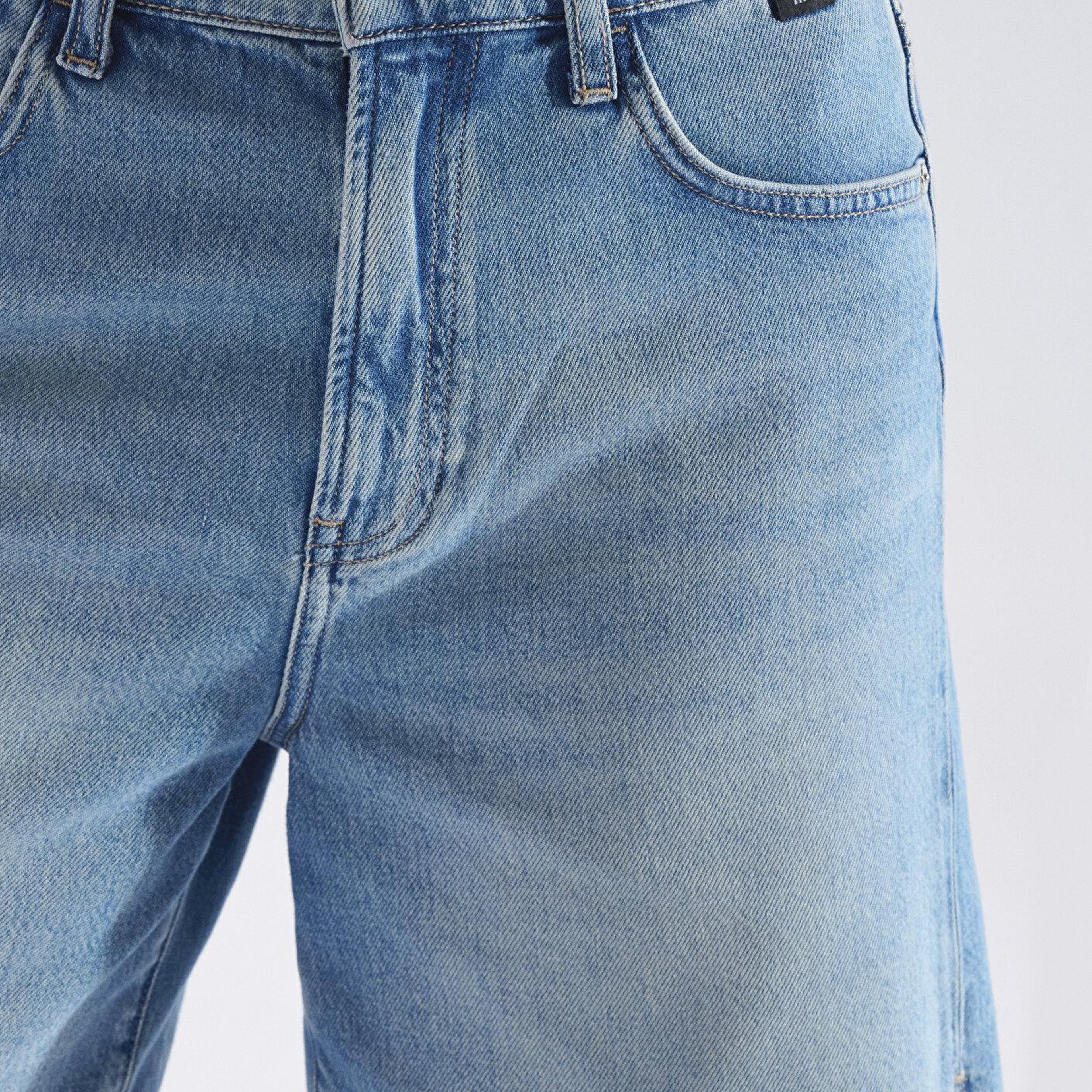 Mavi SIENA SHORT Classic Denim Vintage Açık Mavi Jean Şort 1421033-A3924