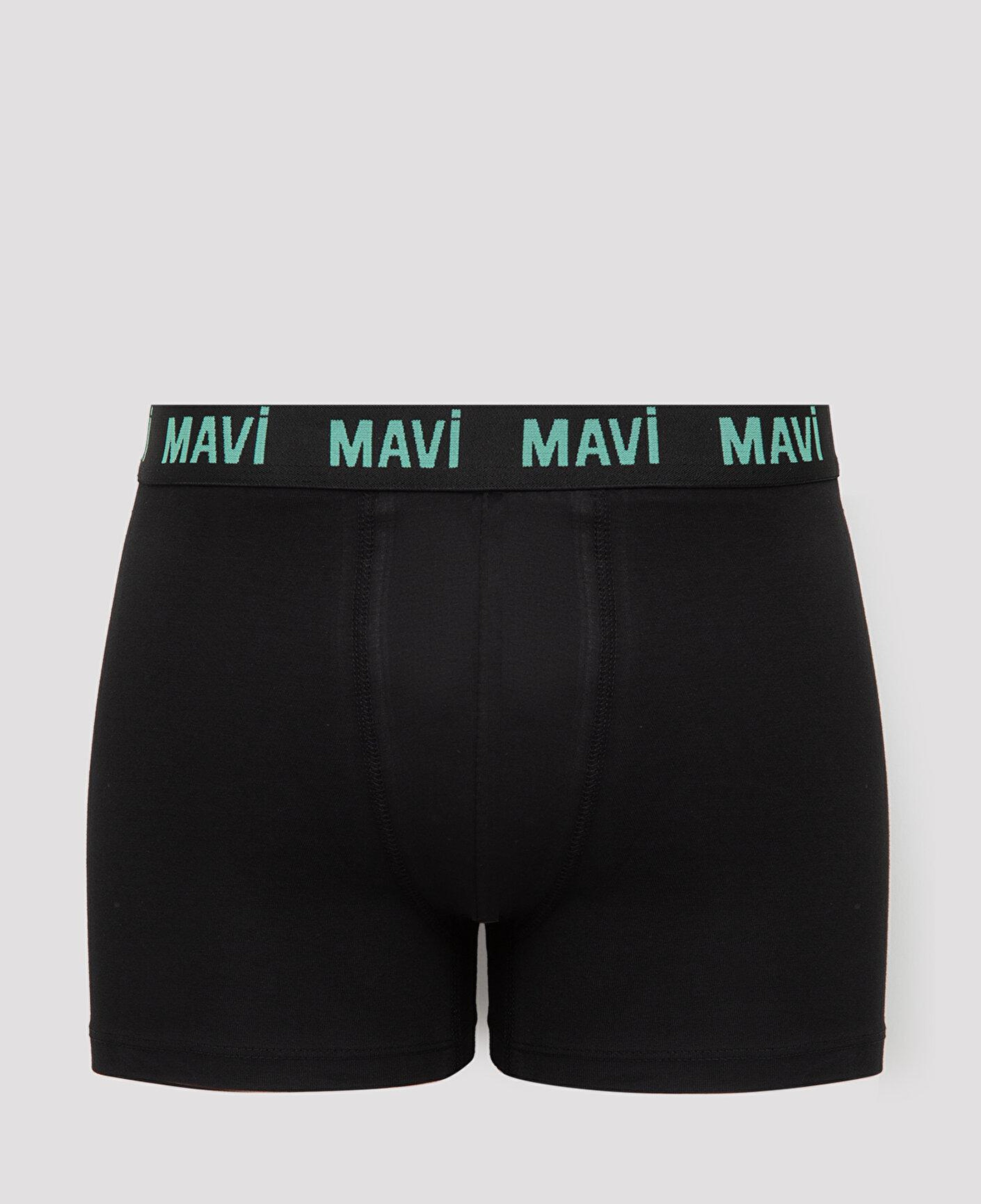 Mavi 3lü Baskılı Yeşil Boxer 0912352-71923