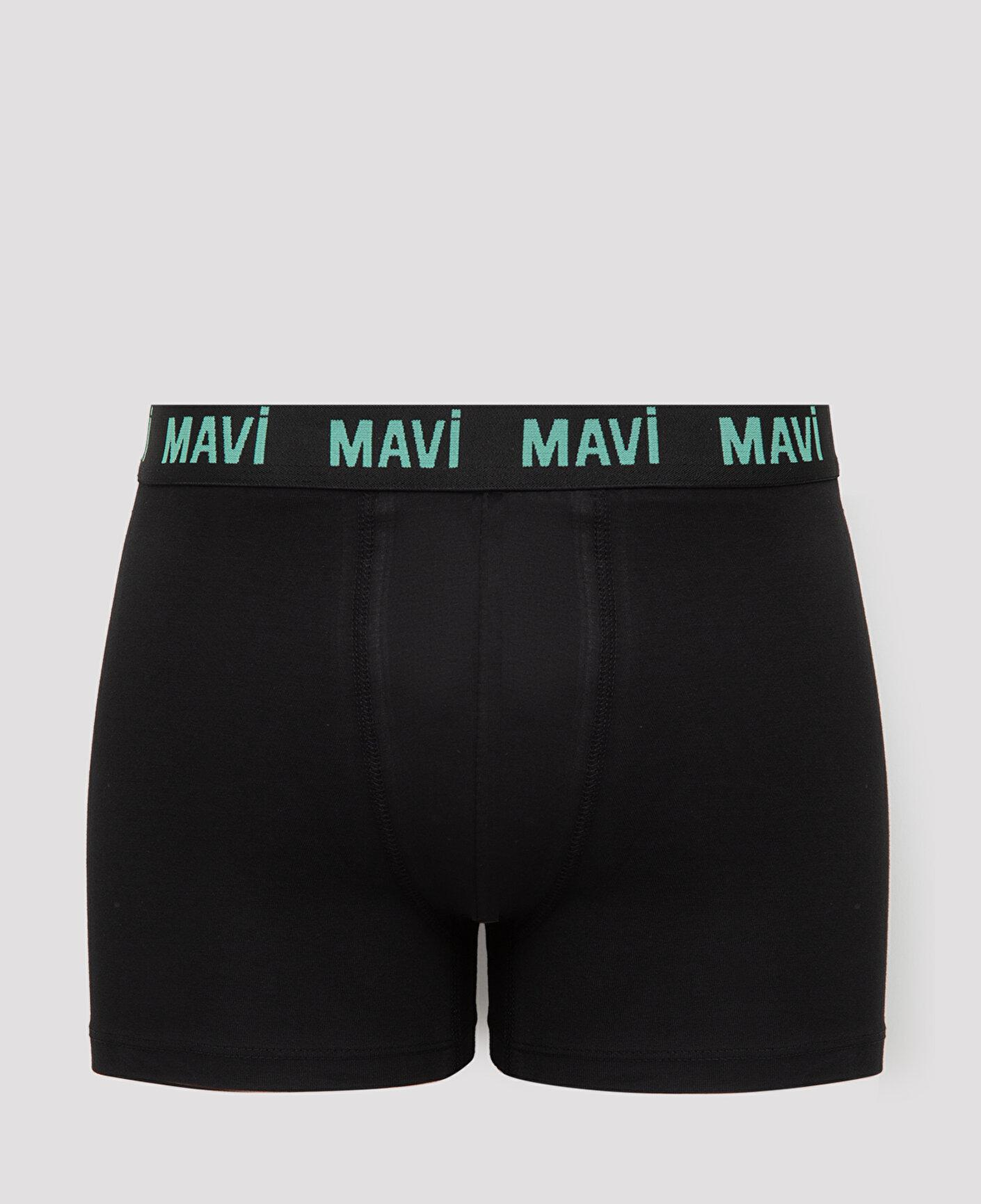 Mavi 3lü Baskılı Yeşil Boxer 0912352-71923