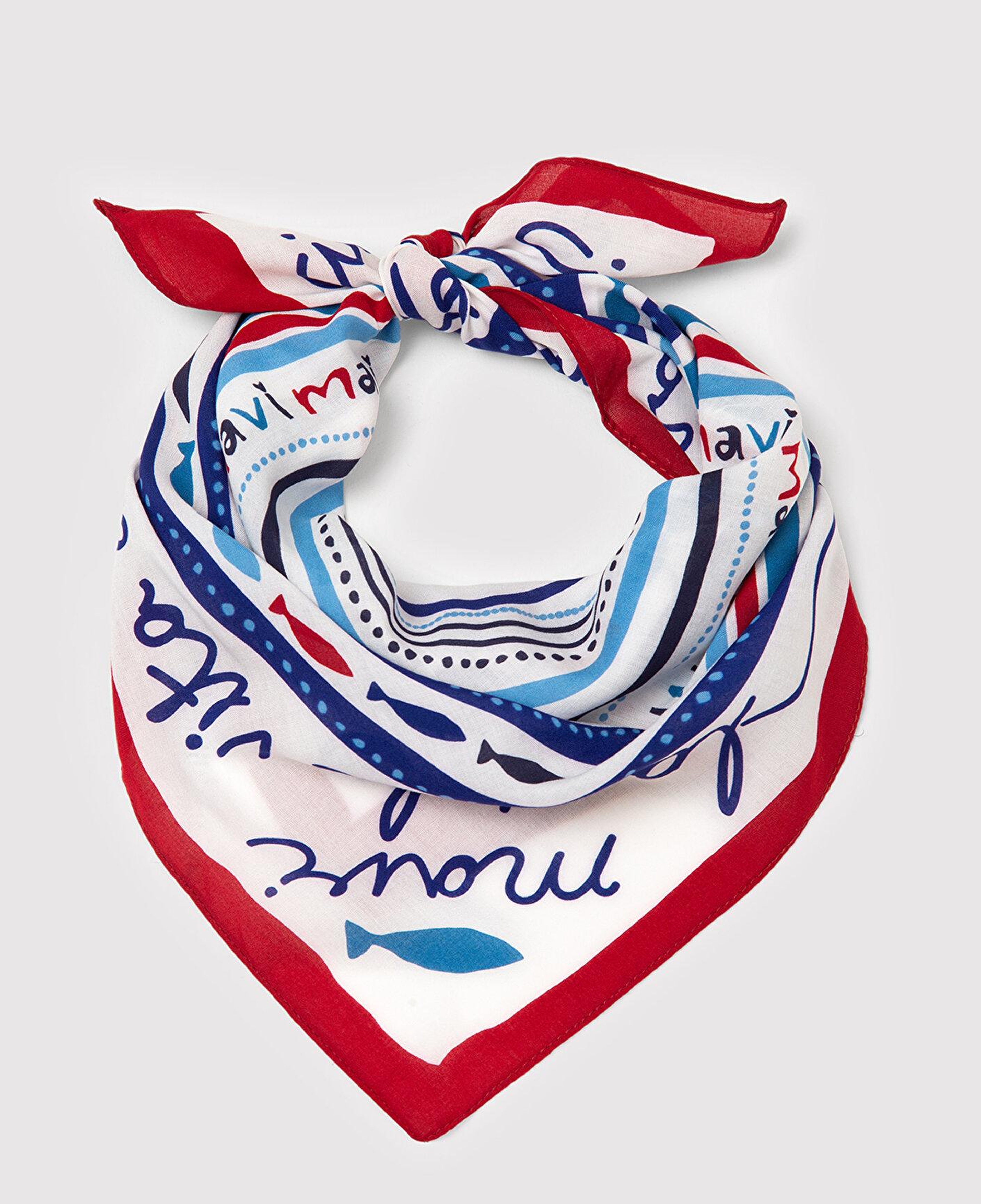Mavi Nazar Boncuğu Detaylı Bandana 1914040-70053