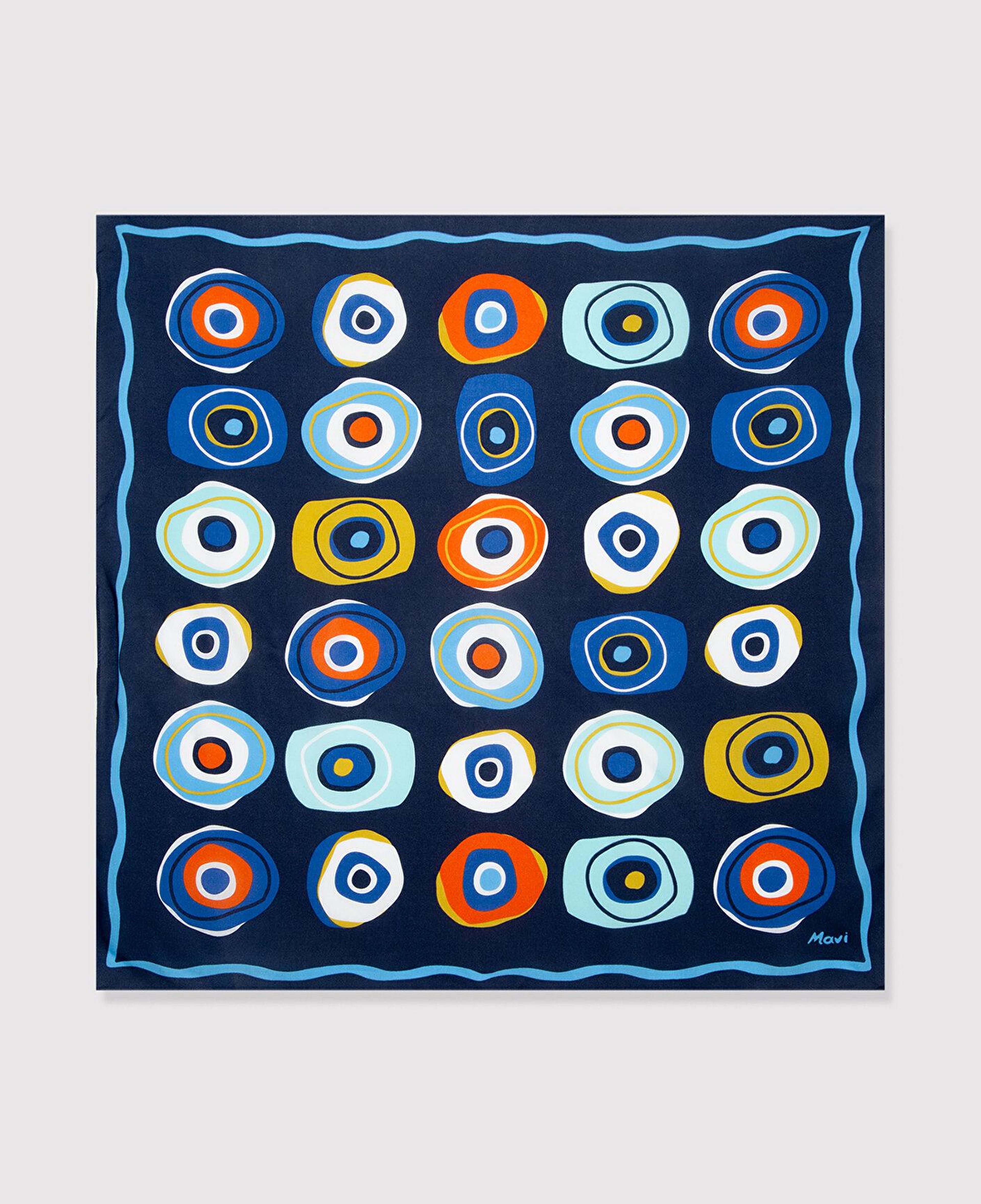 Mavi Nazar Boncuğu Baskılı Lacivert Bandana 1914271-16433