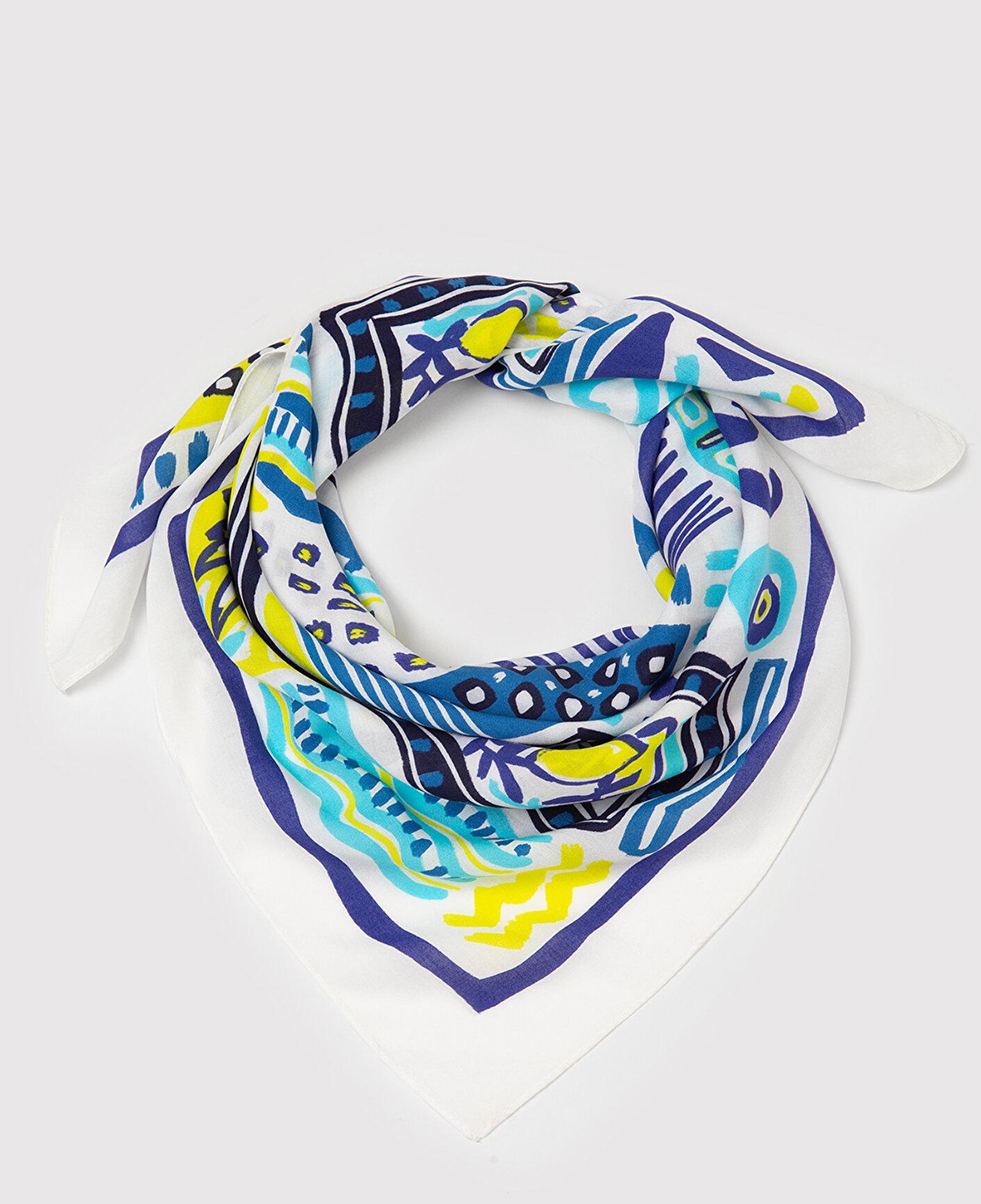 Mavi Nazar Boncuğu Baskılı Bandana 1913626-10242