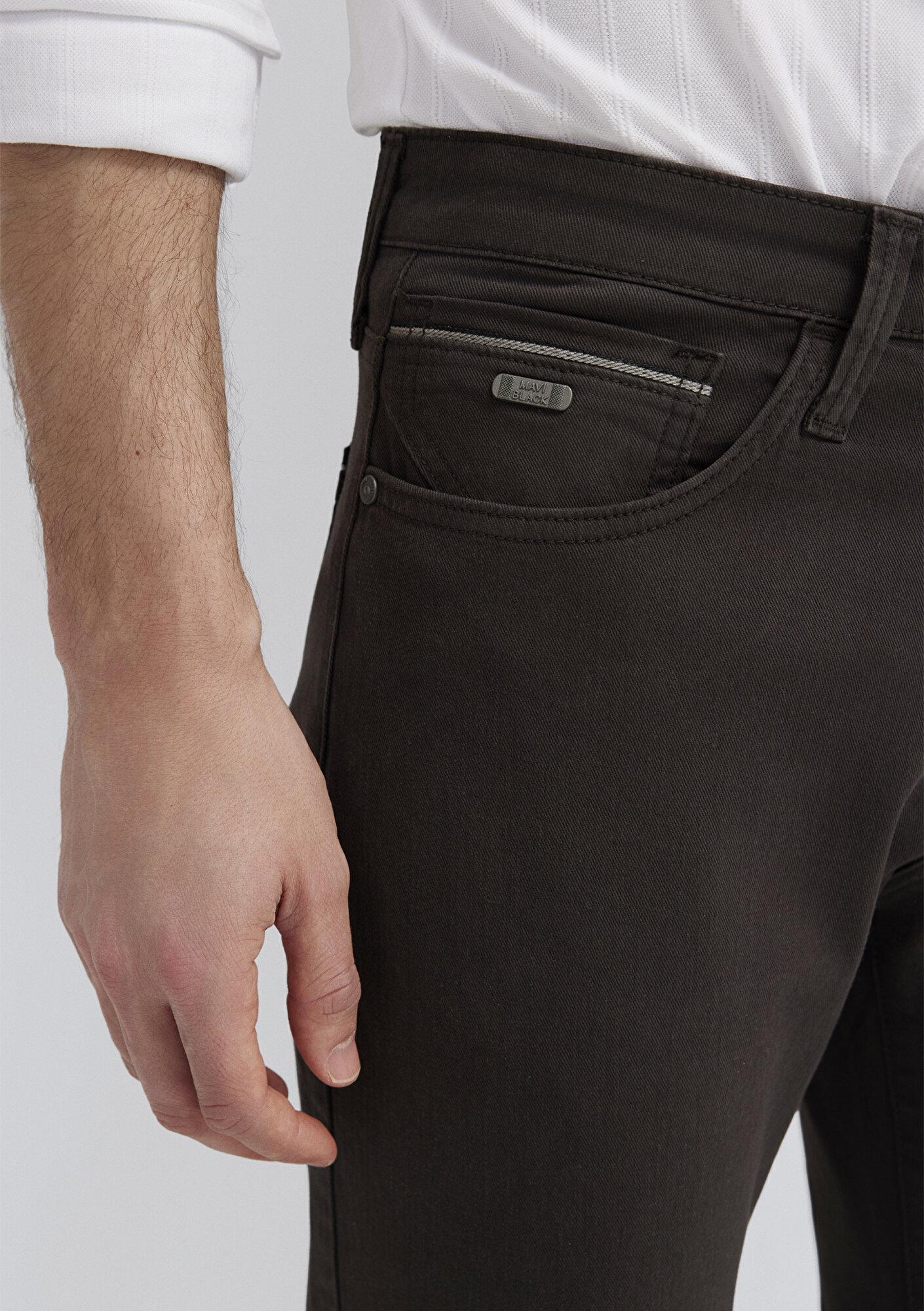 Mavi Marcus Kahverengi Gabardin Pantolon 00351A4090