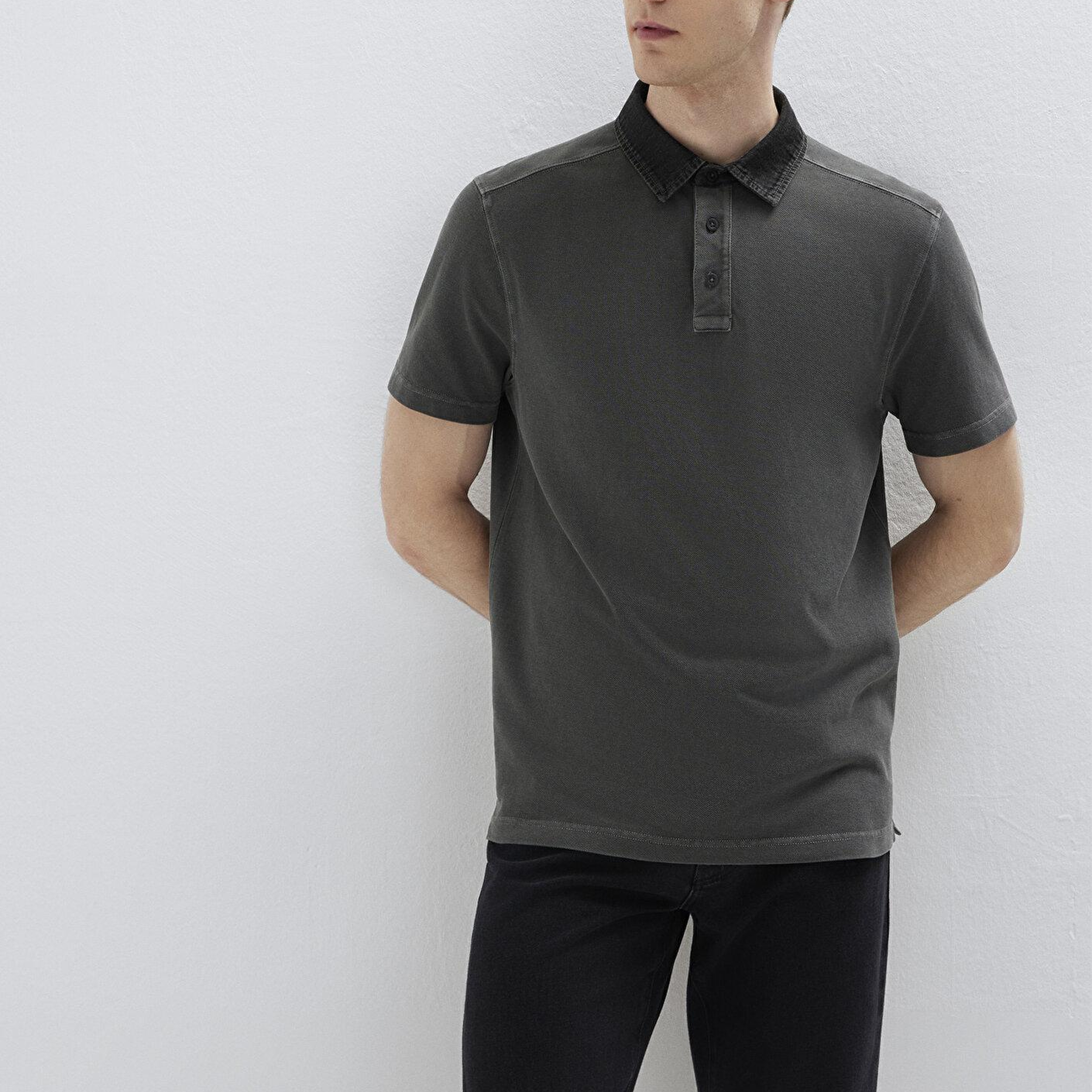 Mavi Siyah Tişört Regular Fit / Normal Kesim 0613659-900