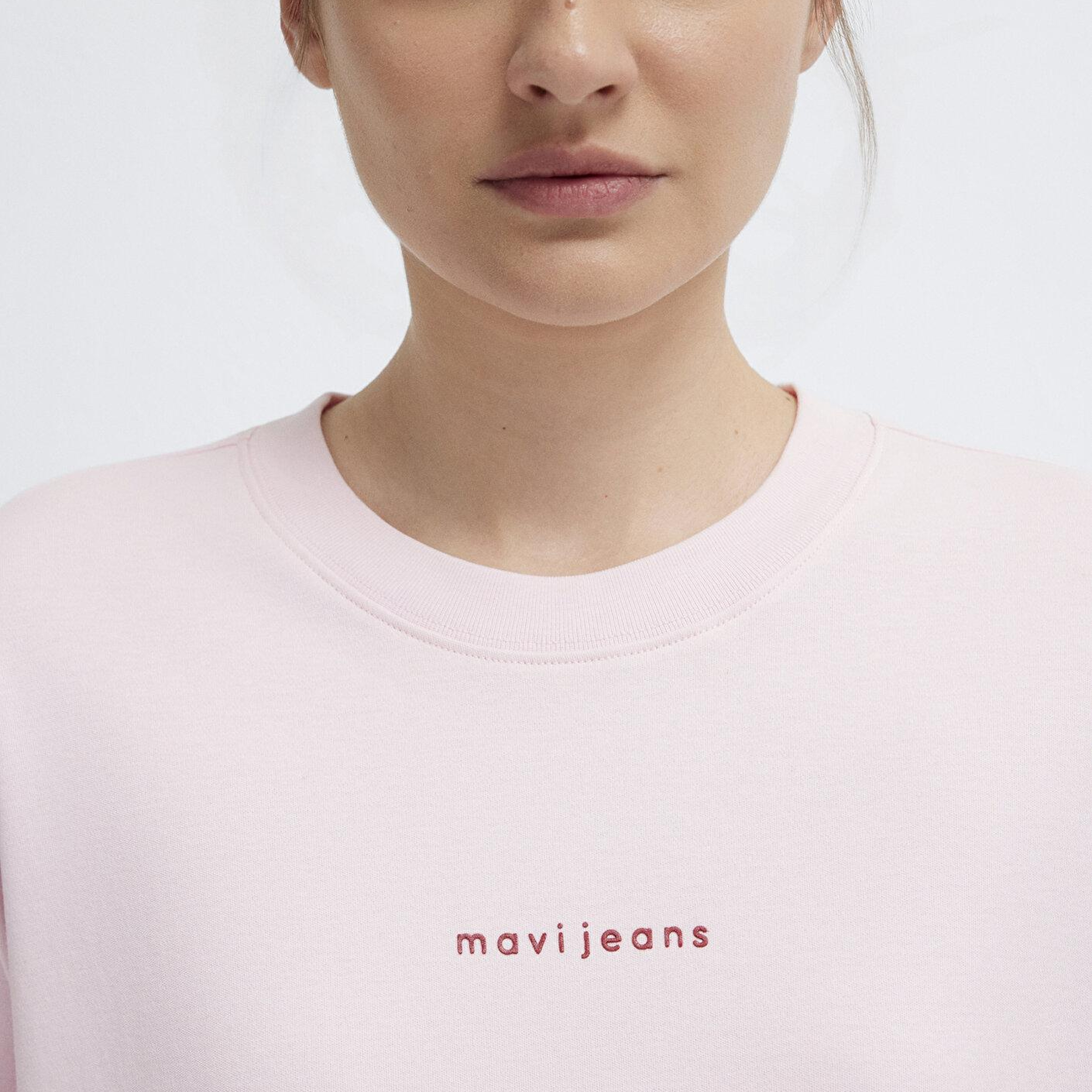 Mavi Pembe Tişört Regular Fit / Normal Kesim 1613890-89200