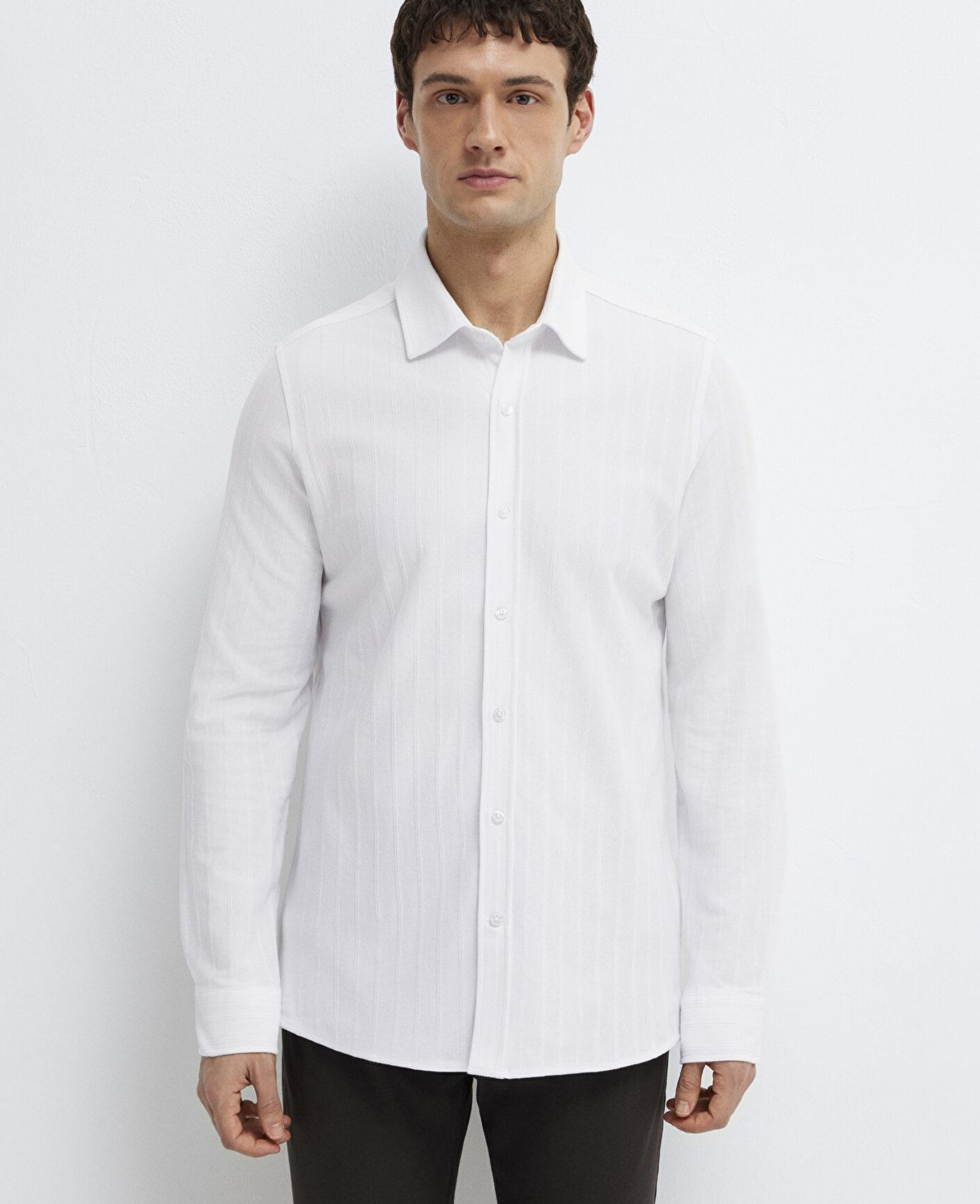 Mavi Beyaz Gömlek Regular Fit / Normal Kesim 0212062-620