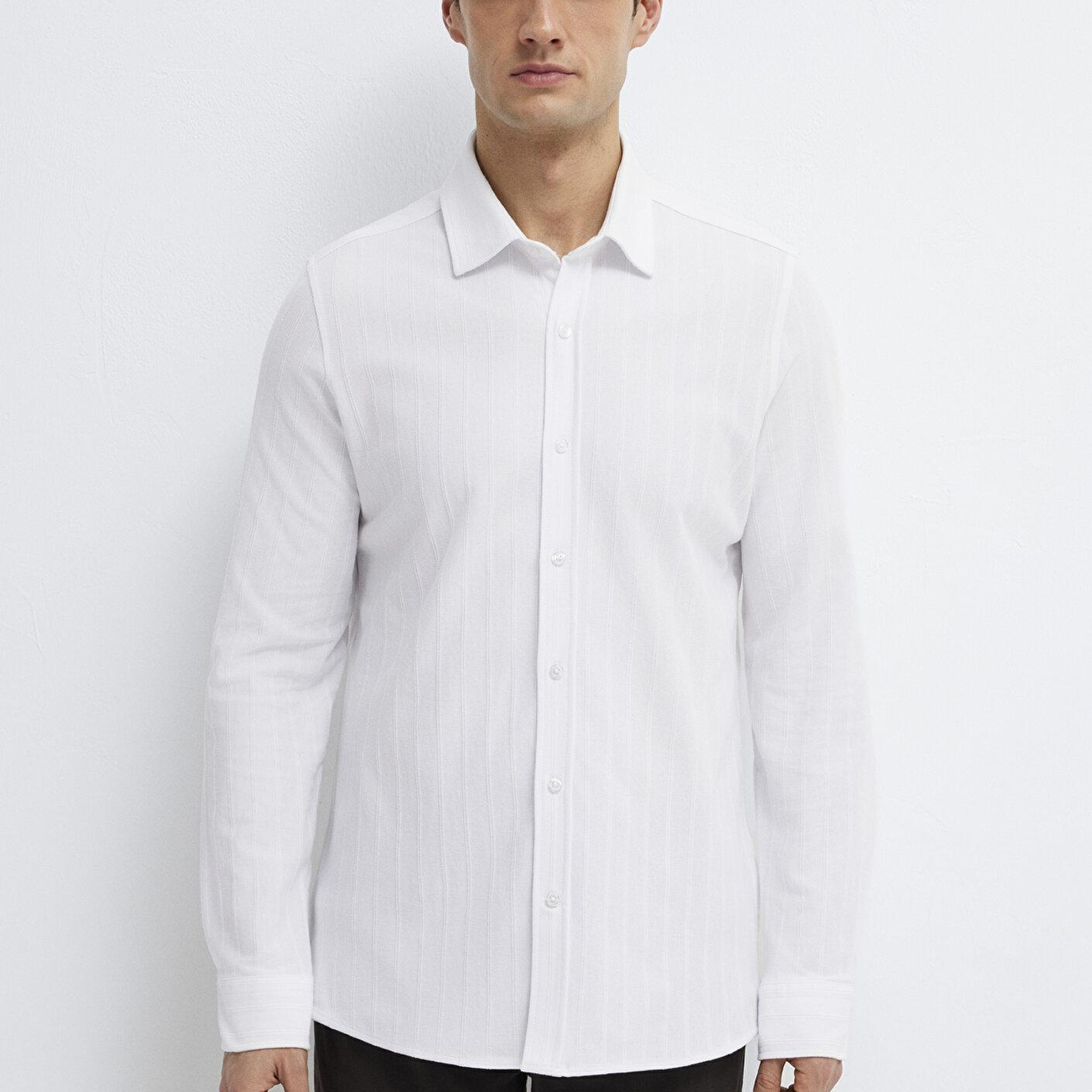 Mavi Beyaz Gömlek Regular Fit / Normal Kesim 0212062-620