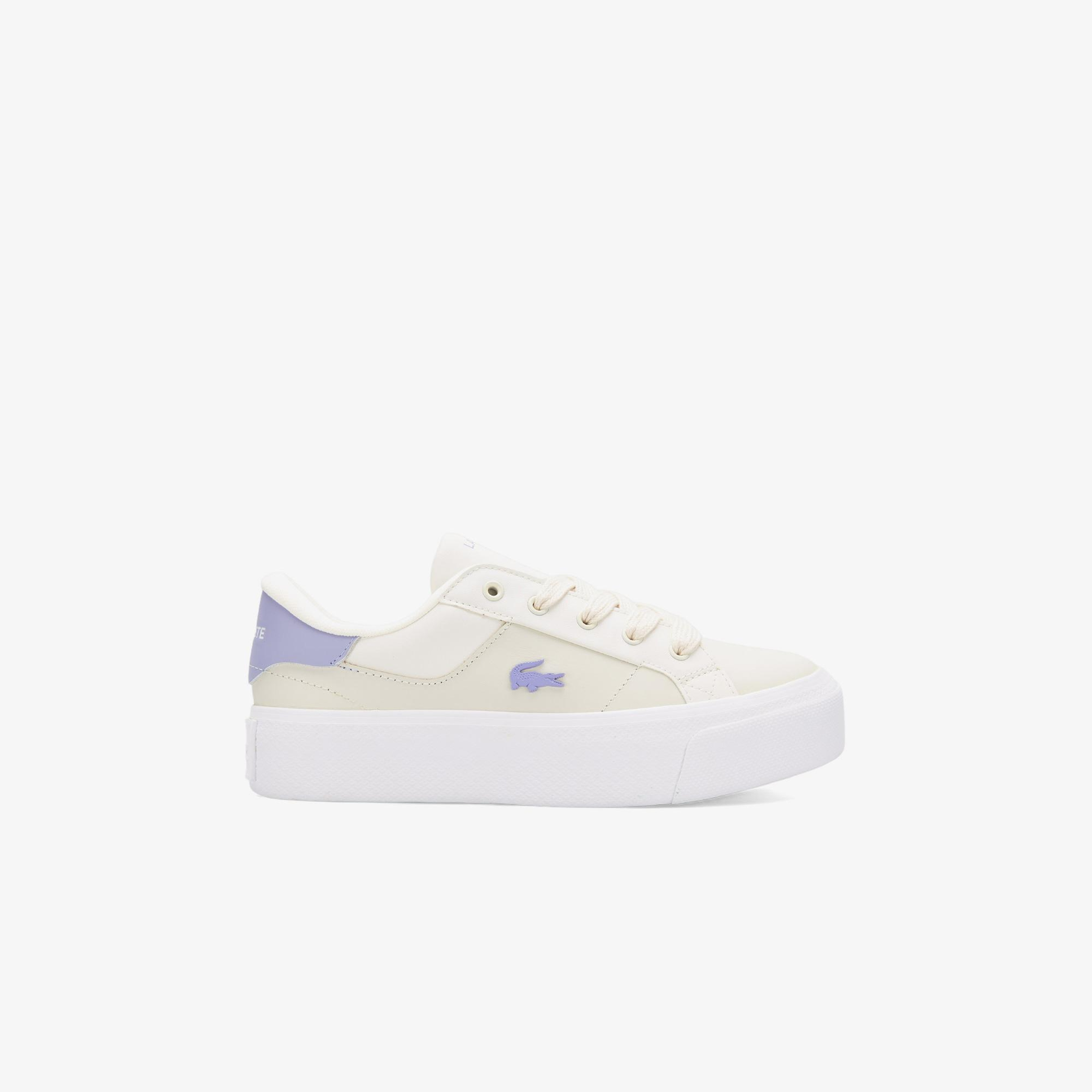 Lacoste Ziane Platform Kadın Krem Sneaker