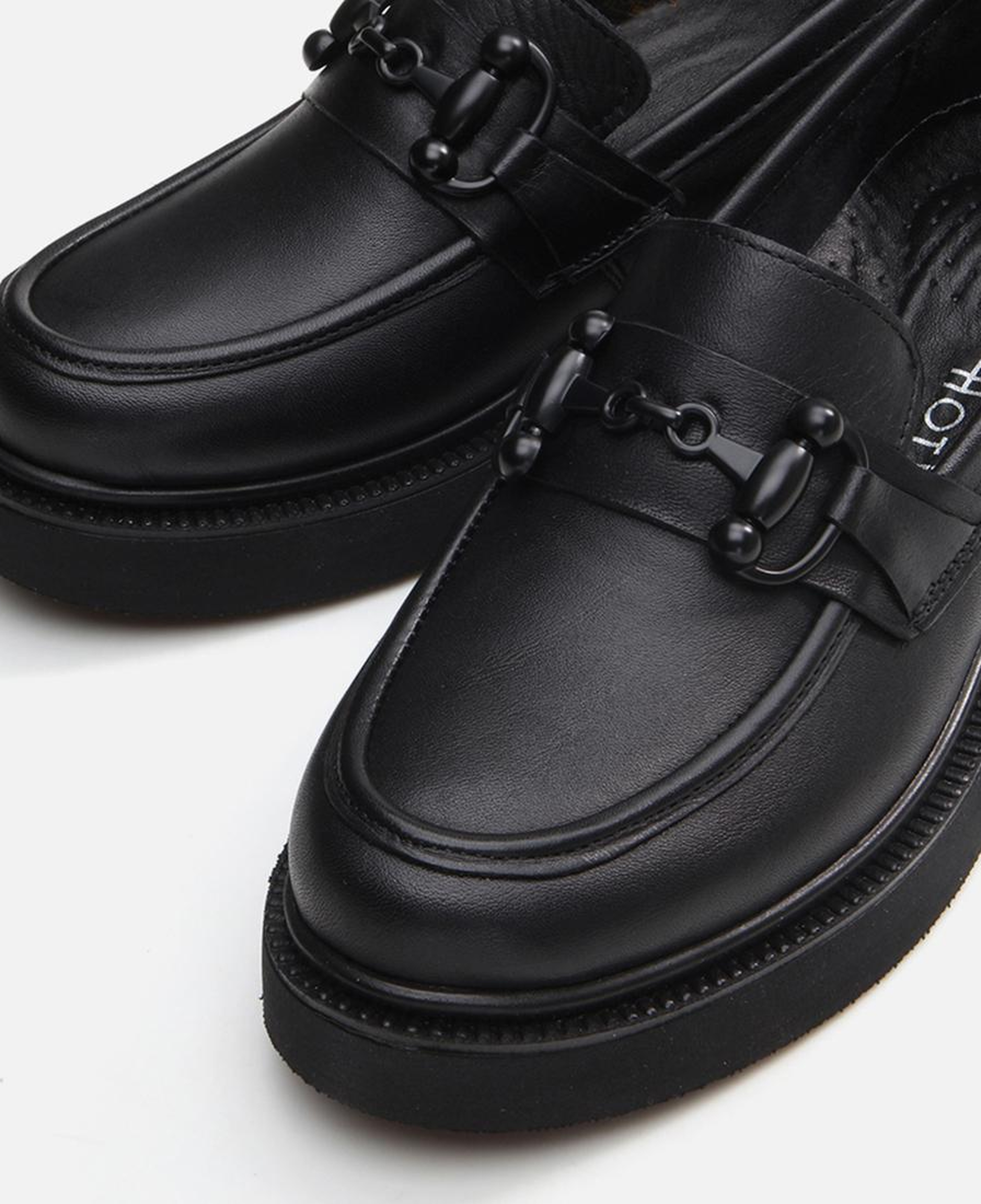 Kadın Deri Siyah Loafer