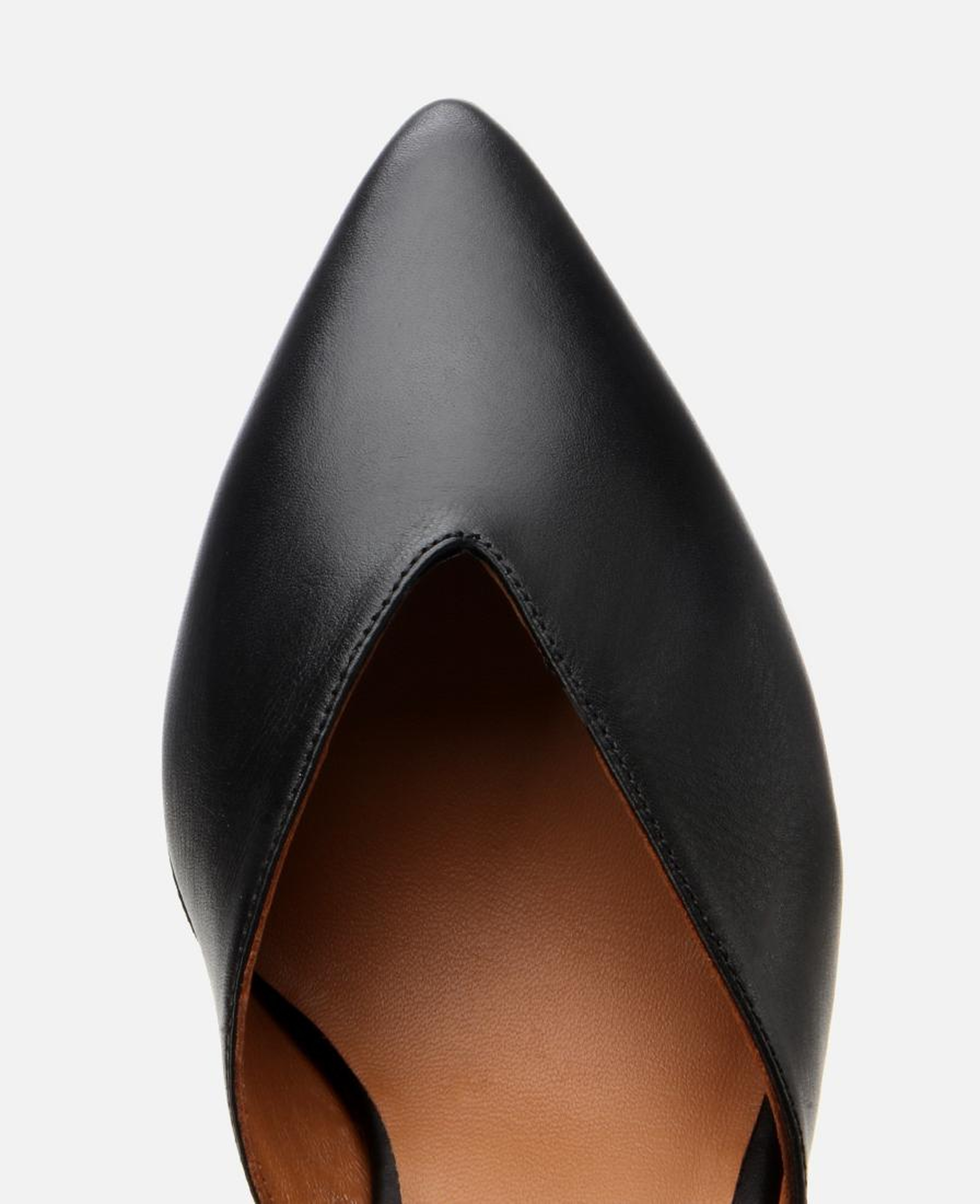 Kadın Deri Siyah İnce Topuklu Stiletto