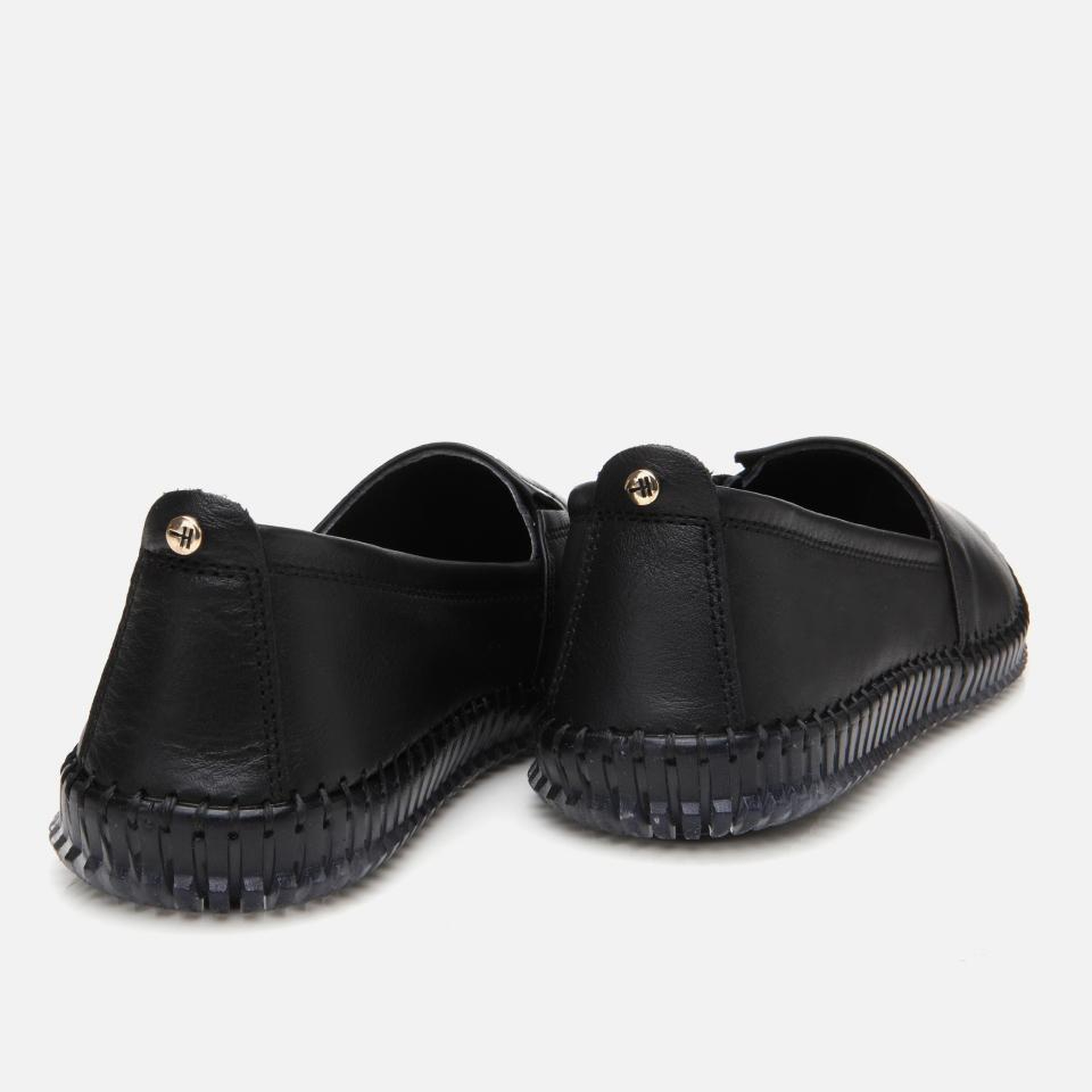 Kadın Deri Siyah Ultra Esnek Tabanlı Comfort Ayakkabı