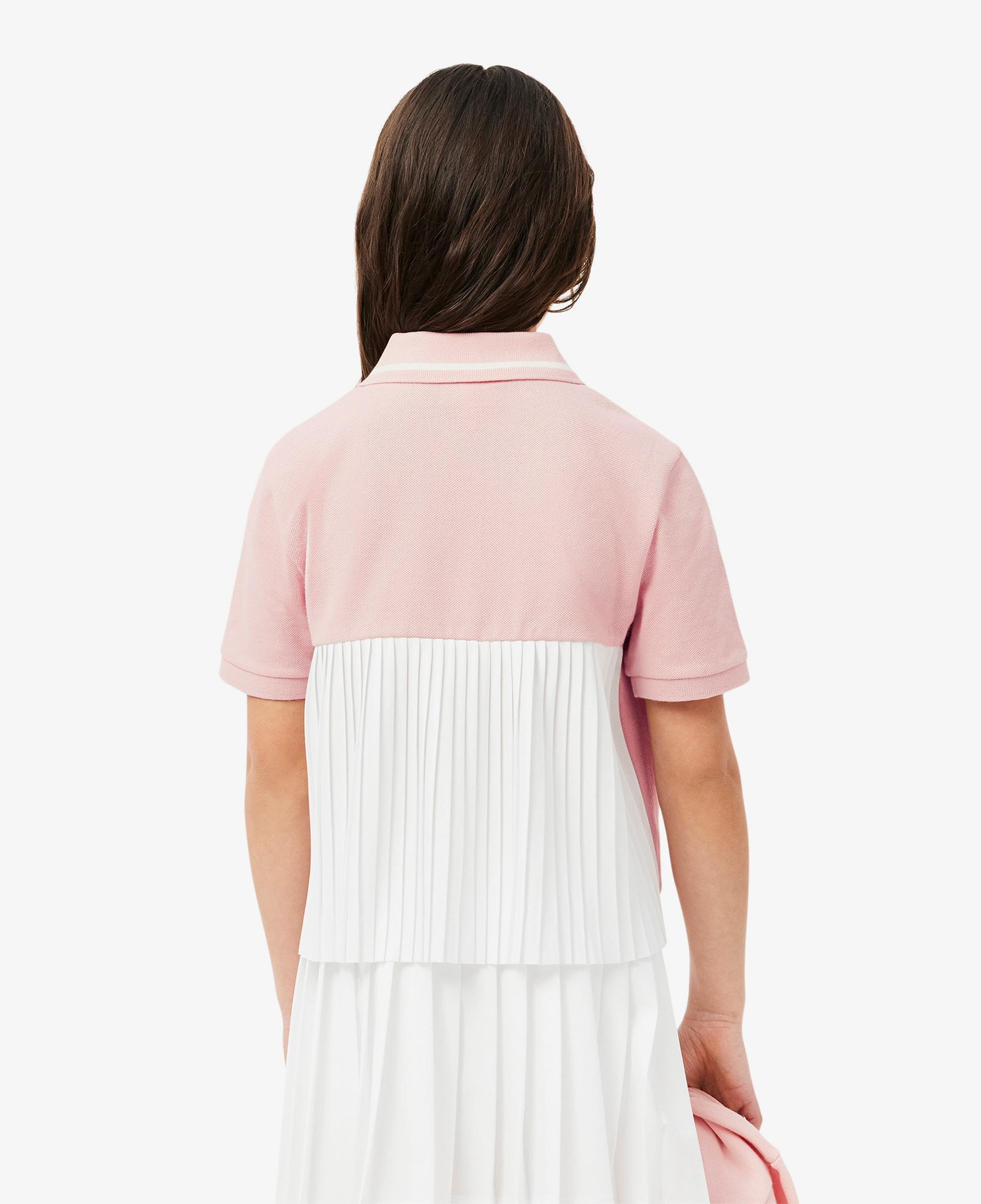 Lacoste Kız Çocuk Pembe Polo