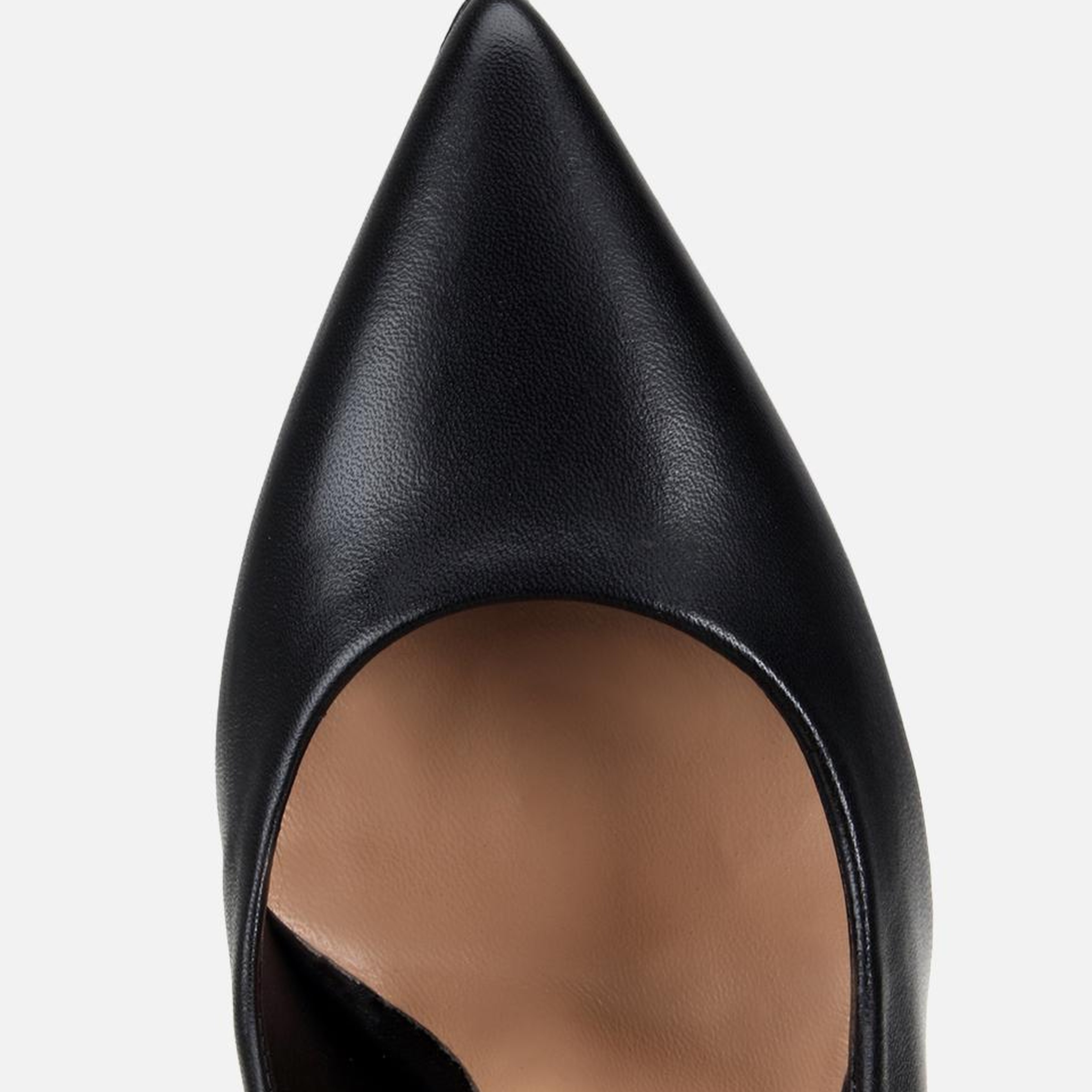 Kadın Deri Siyah Yüksek Topuklu Stiletto