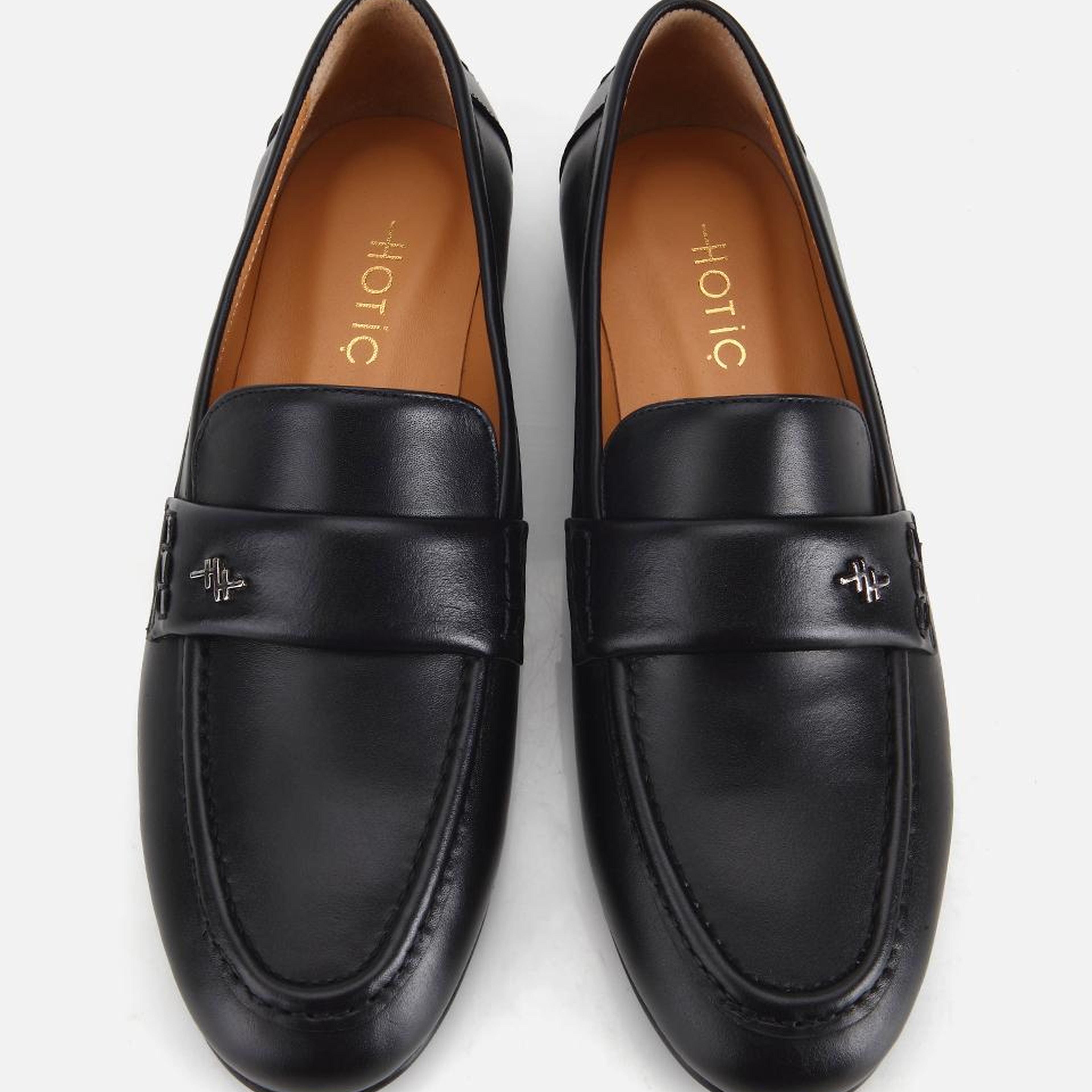 Kadın Deri Siyah Yumuşak Dokulu Klasik Loafer