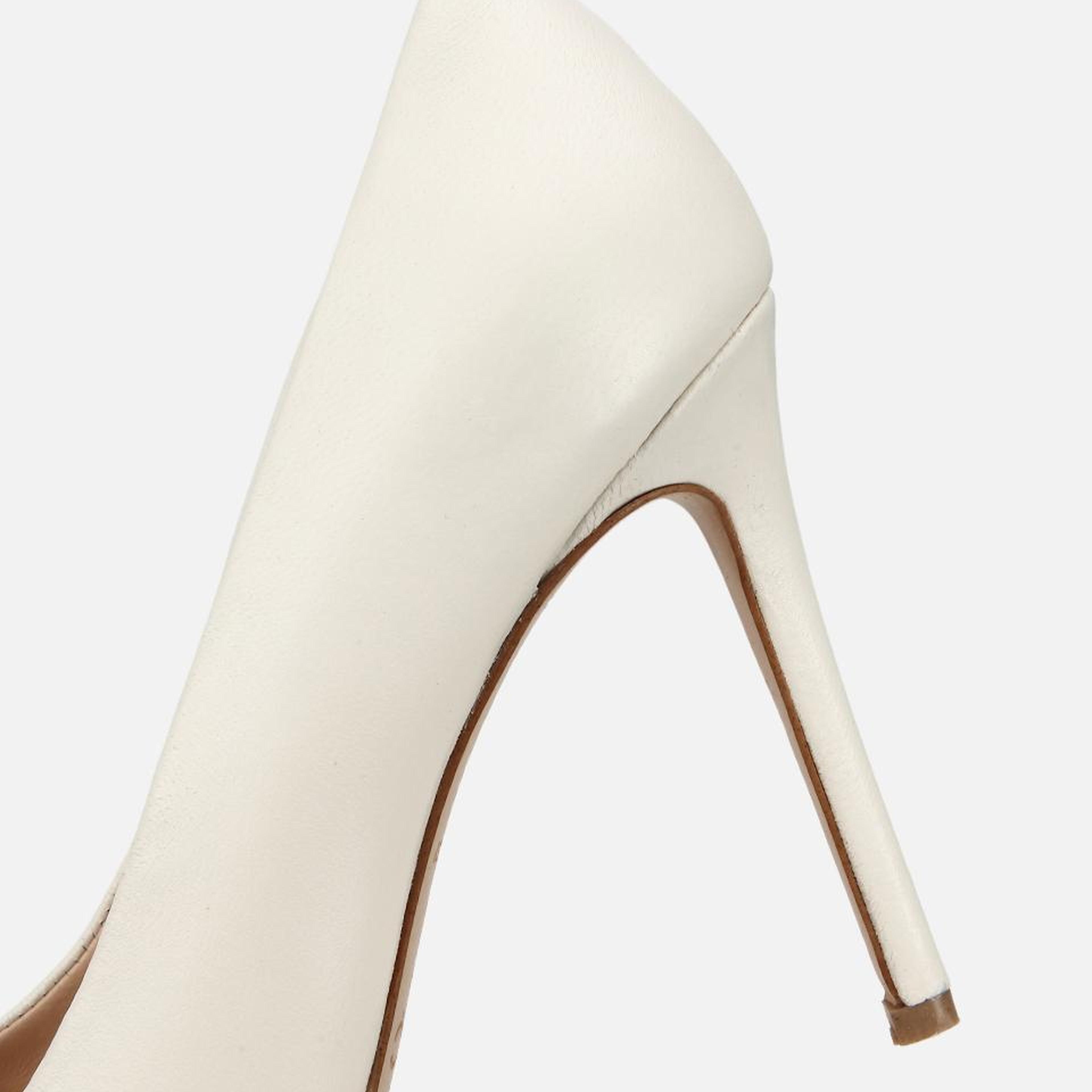 Kadın Deri Kemik Yüksek Topuklu Stiletto