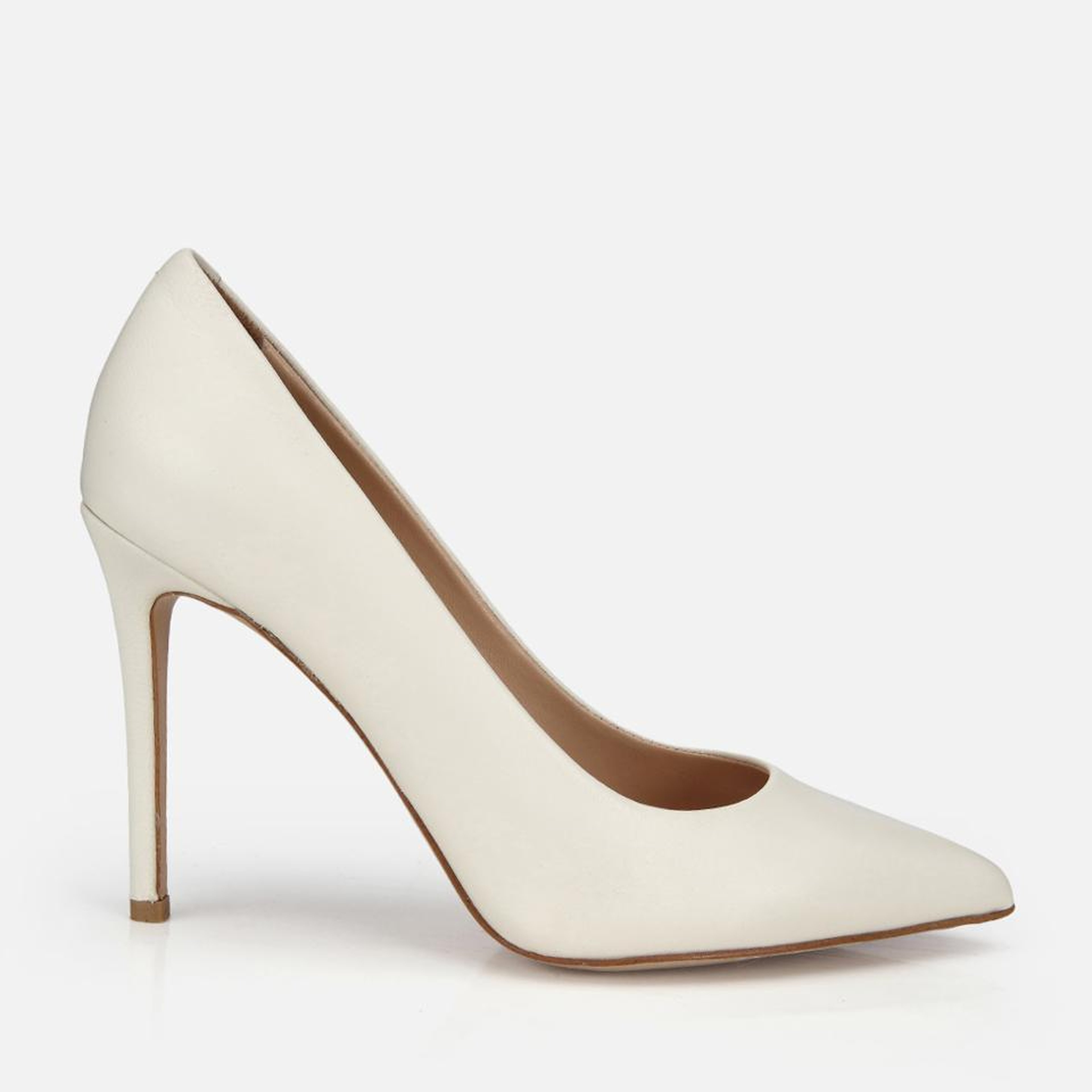 Kadın Deri Kemik Yüksek Topuklu Stiletto