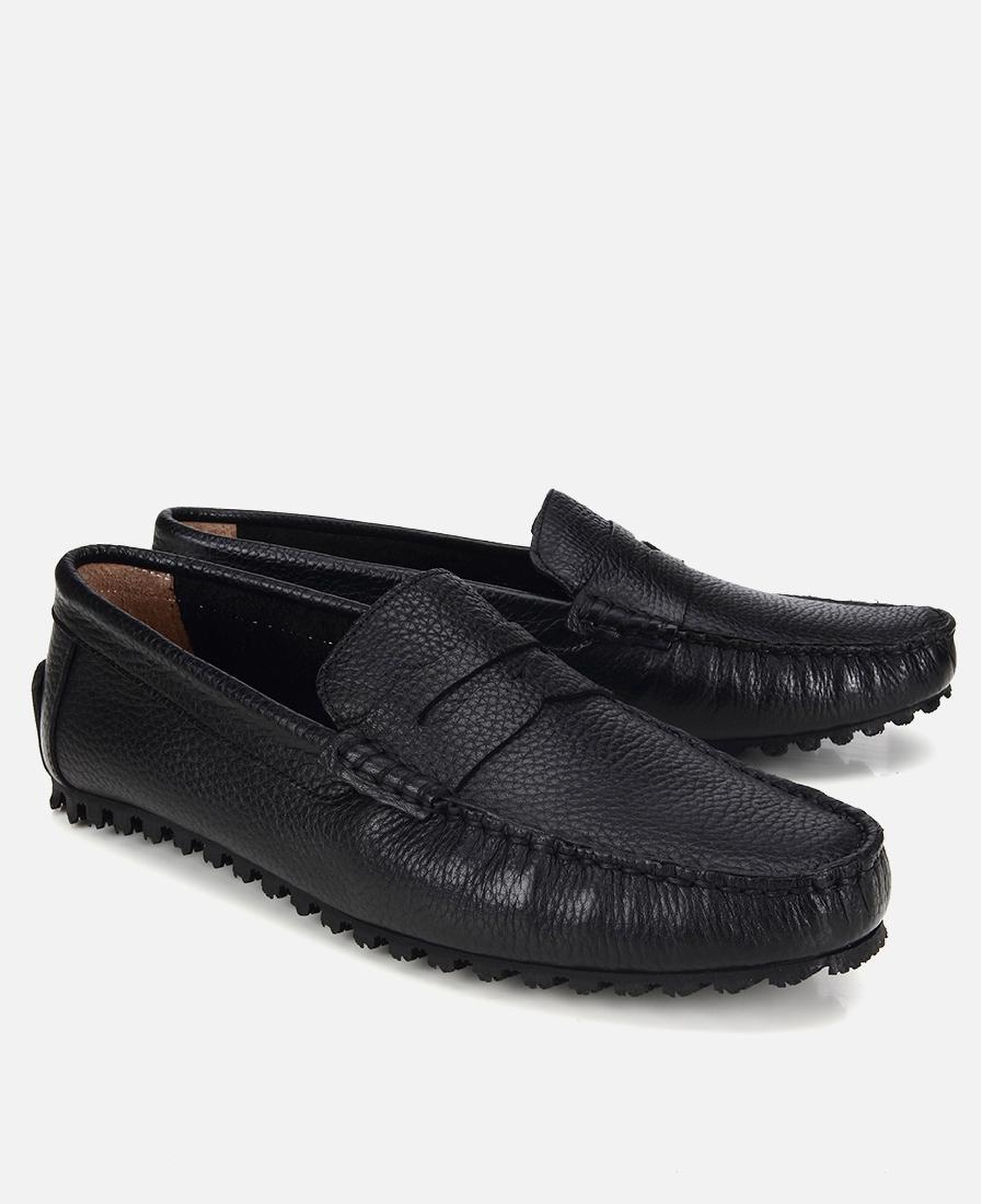 Erkek Deri Siyah Comfort Günlük Loafer