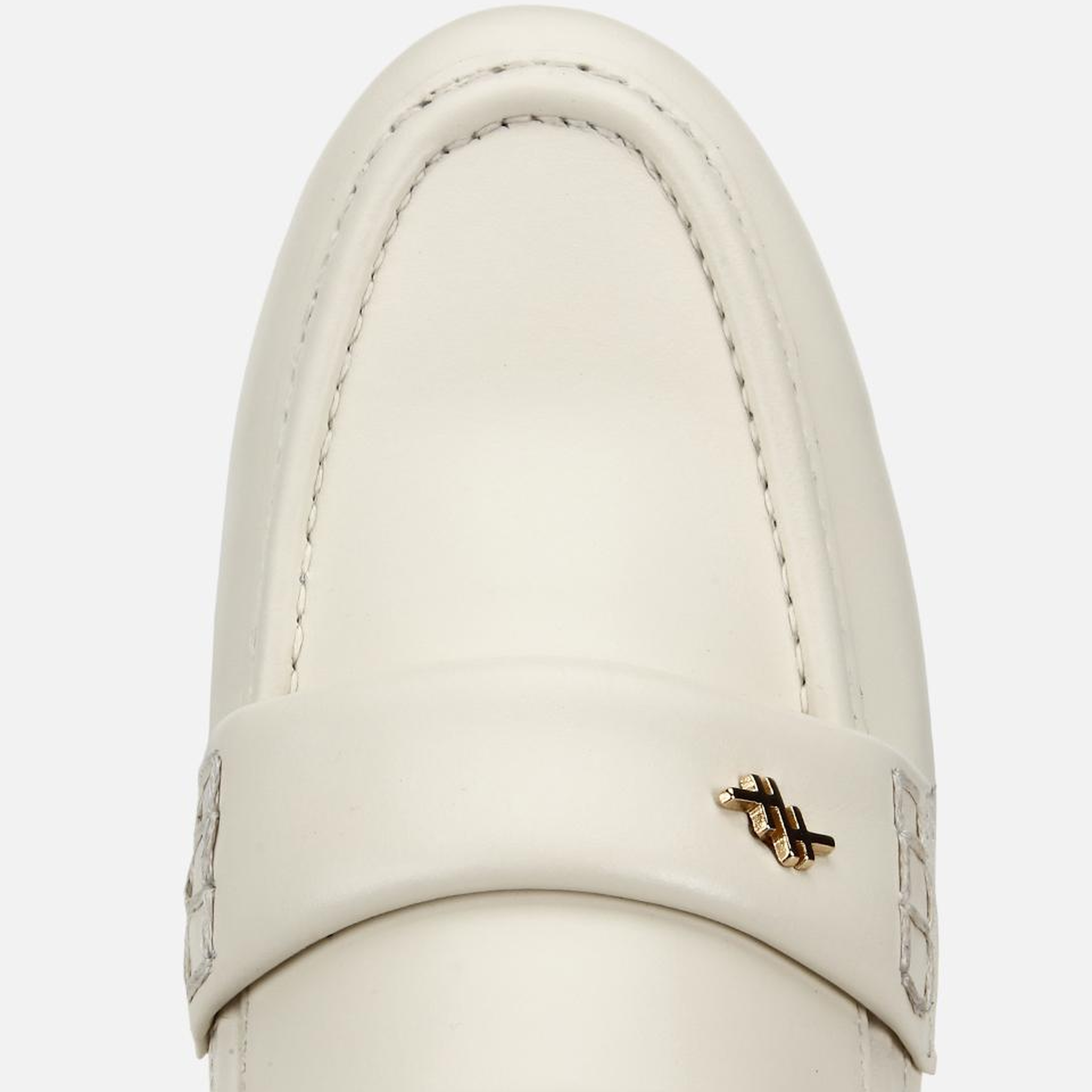 Kadın Deri Ekru Yumuşak Dokulu Klasik Loafer